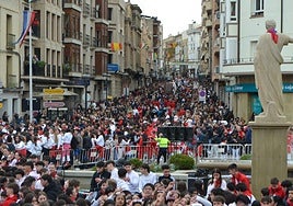Chupinazo de las fiestas de marzo de este 2025.