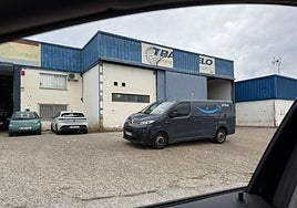 Instaslaciones de Logroño Courier S. L., cerradas desde el pasado 30 de agosto.