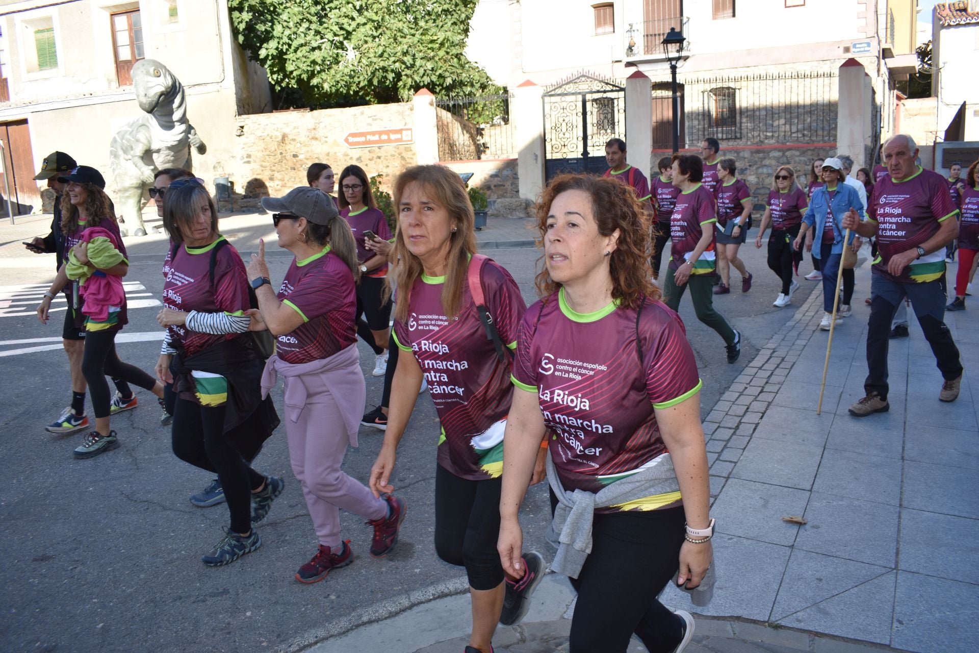 La segunda edición de la marcha contra el cáncer de Igea