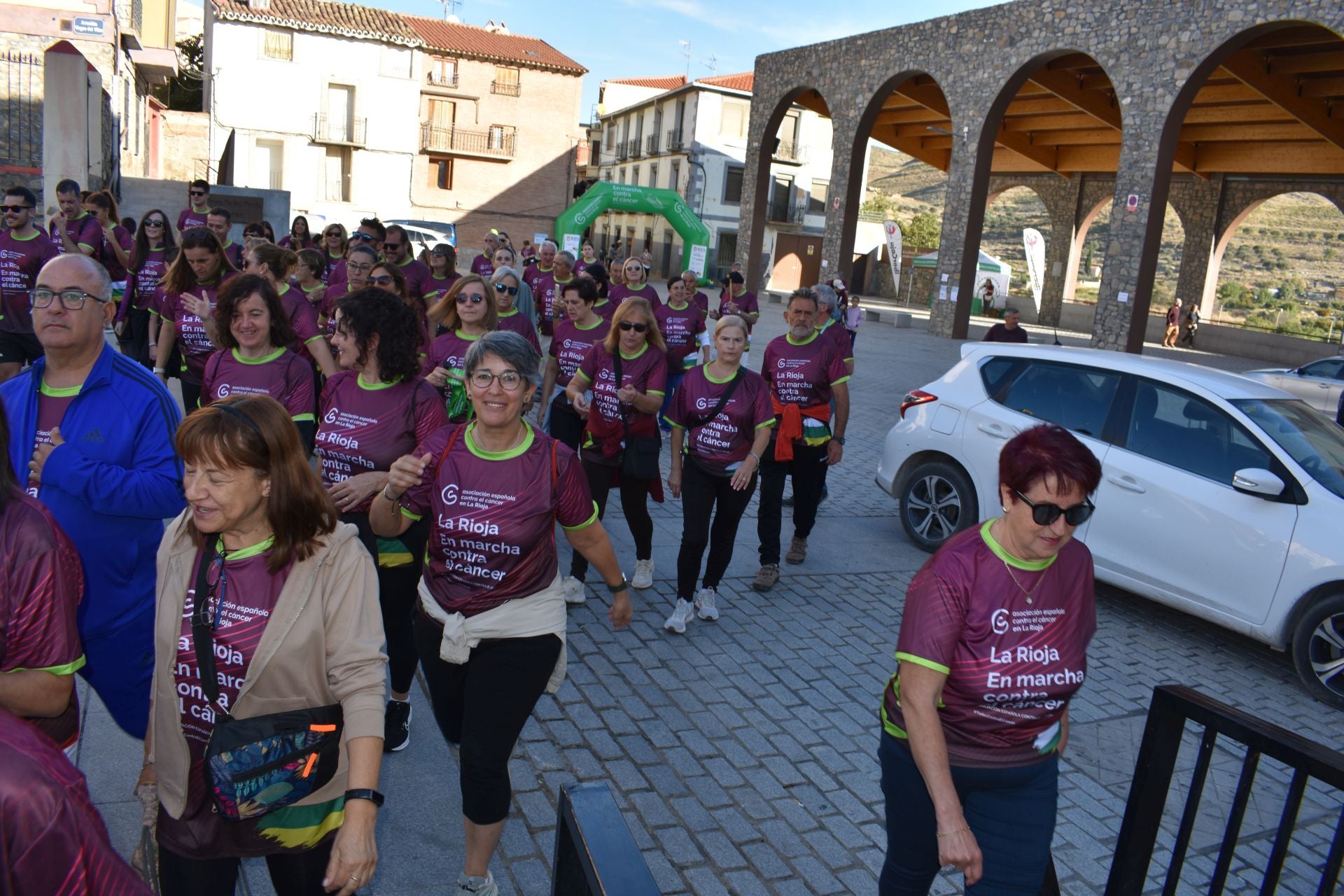 La segunda edición de la marcha contra el cáncer de Igea