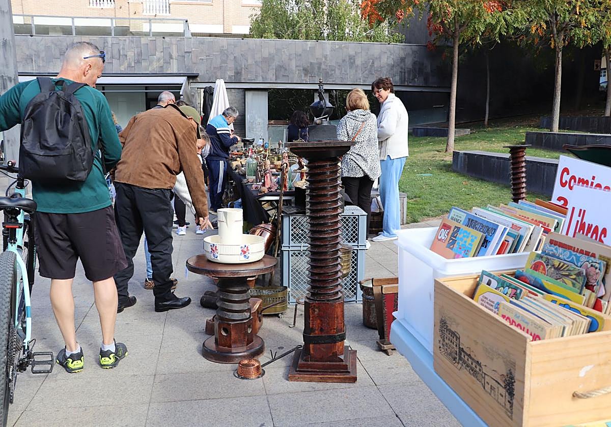 Las imágenes de la Feria de Antigüedades de Arnedo
