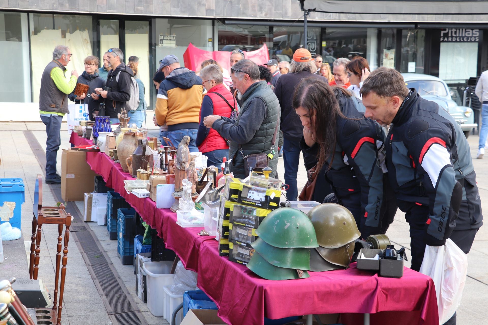 Las imágenes de la Feria de Antigüedades de Arnedo