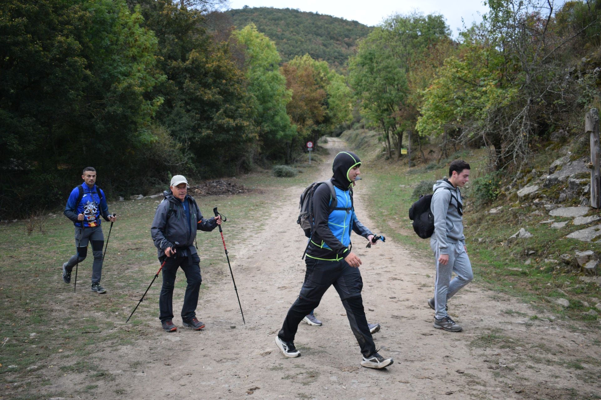 Las imágenes de la Marcha Hoyos de Iregua