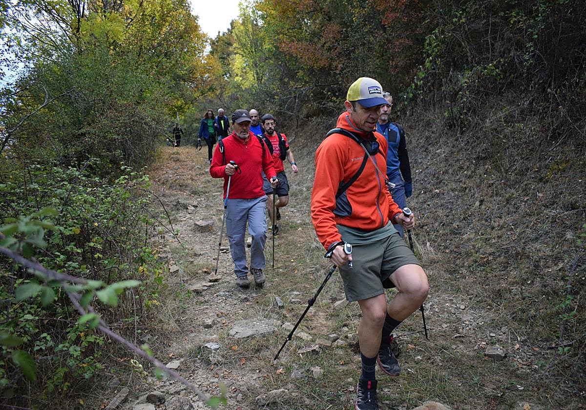Las imágenes de la Marcha Hoyos de Iregua