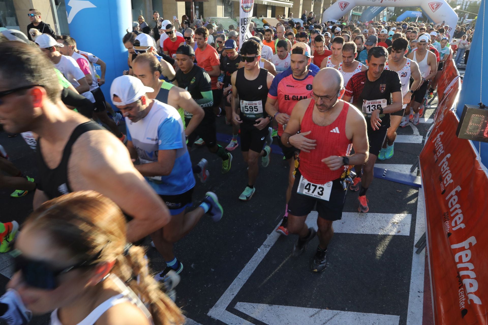 Las imágenes de la Maratón de Logroño
