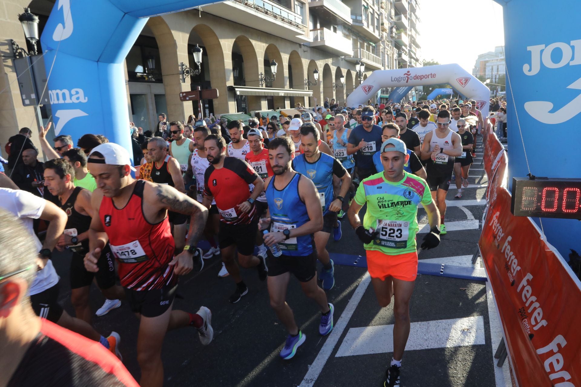 Las imágenes de la Maratón de Logroño