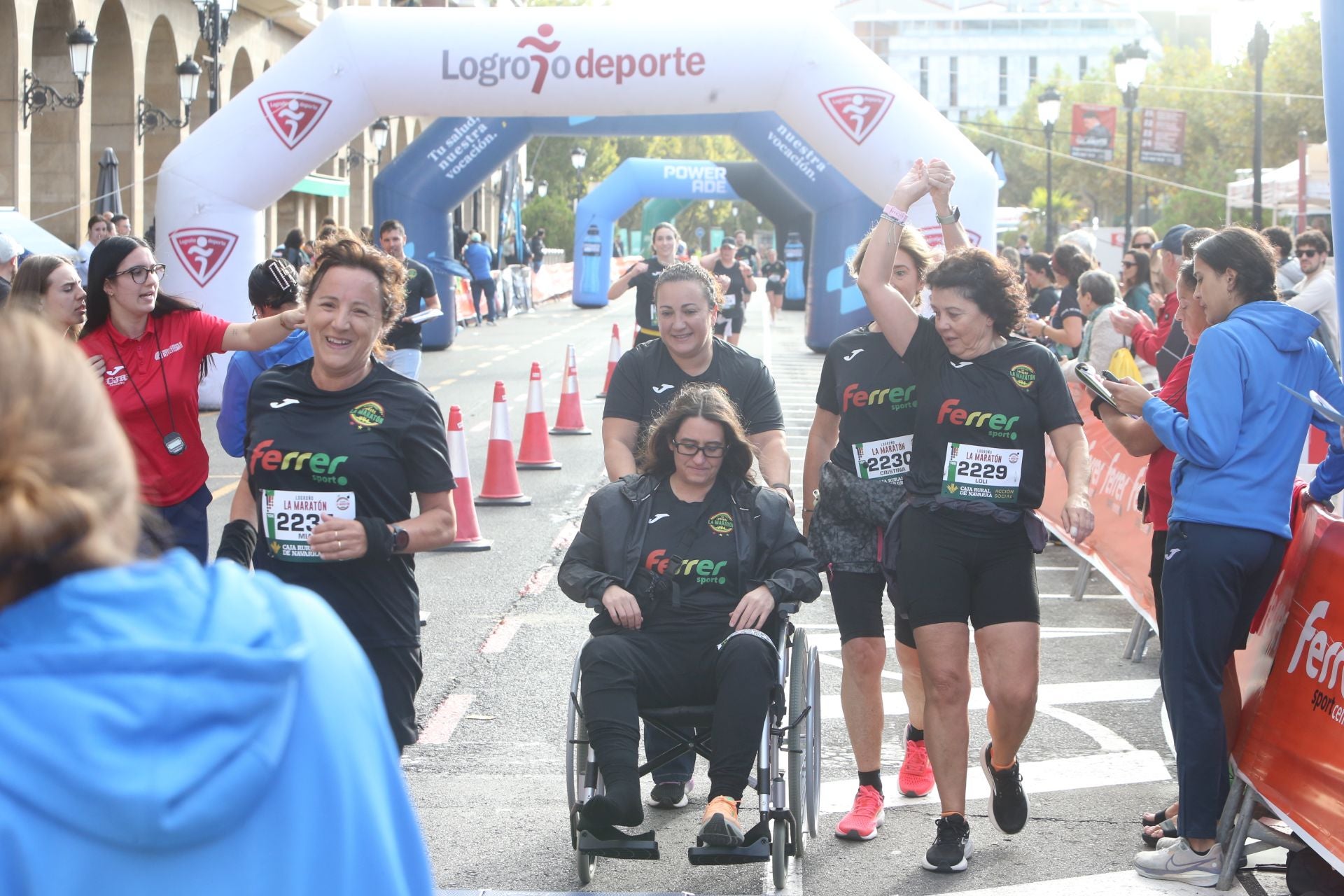 Las imágenes de la Maratón de Logroño