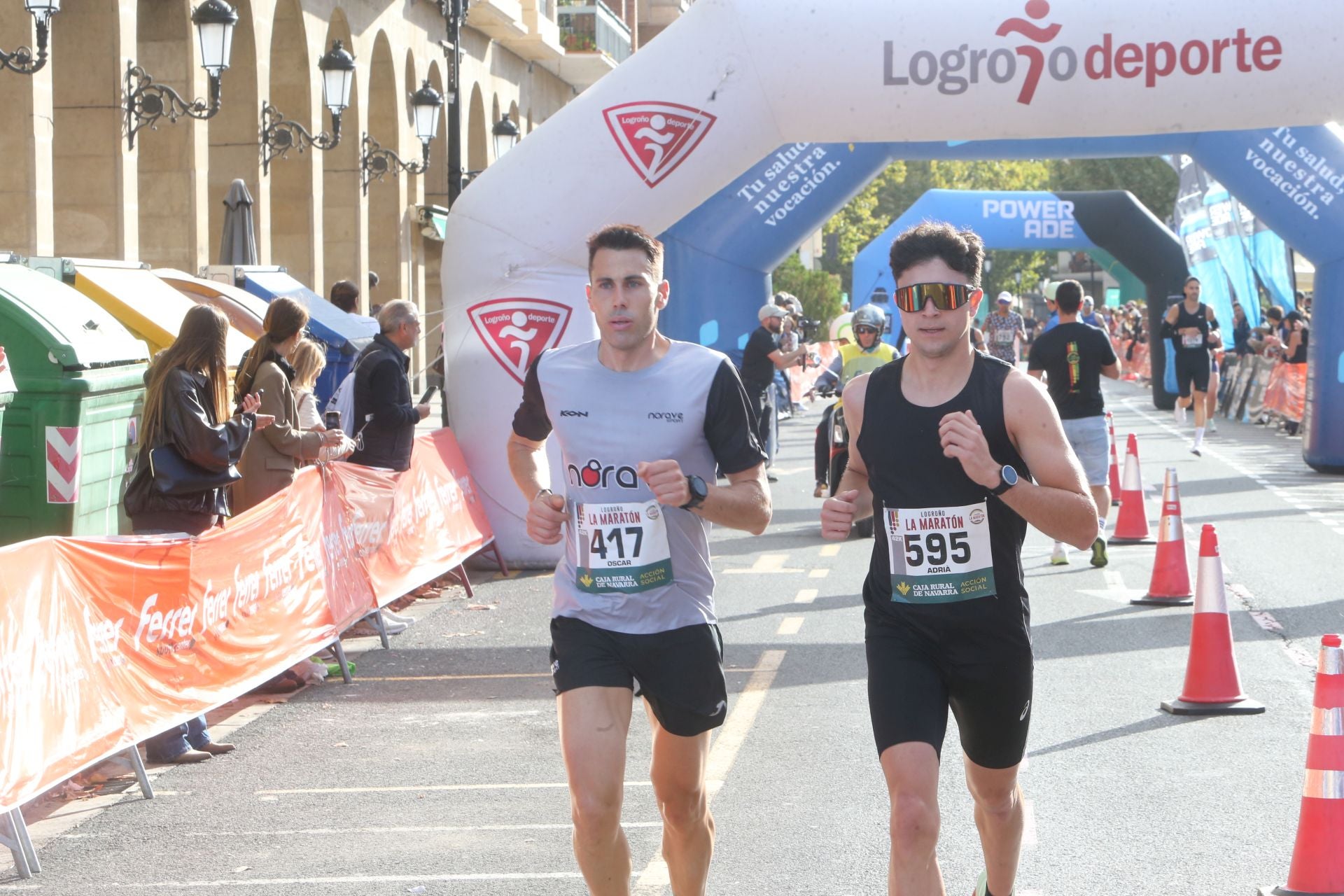 Las imágenes de la Maratón de Logroño