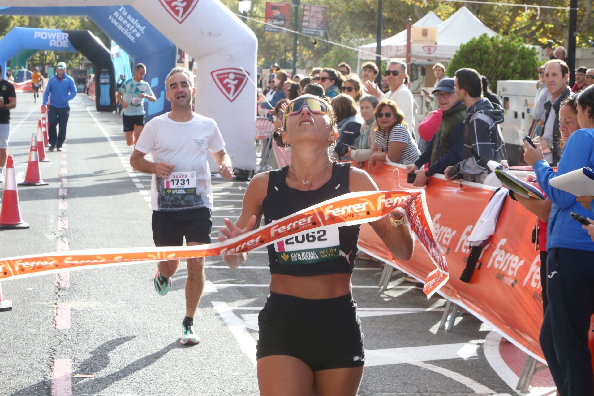 Las imágenes de la Maratón de Logroño