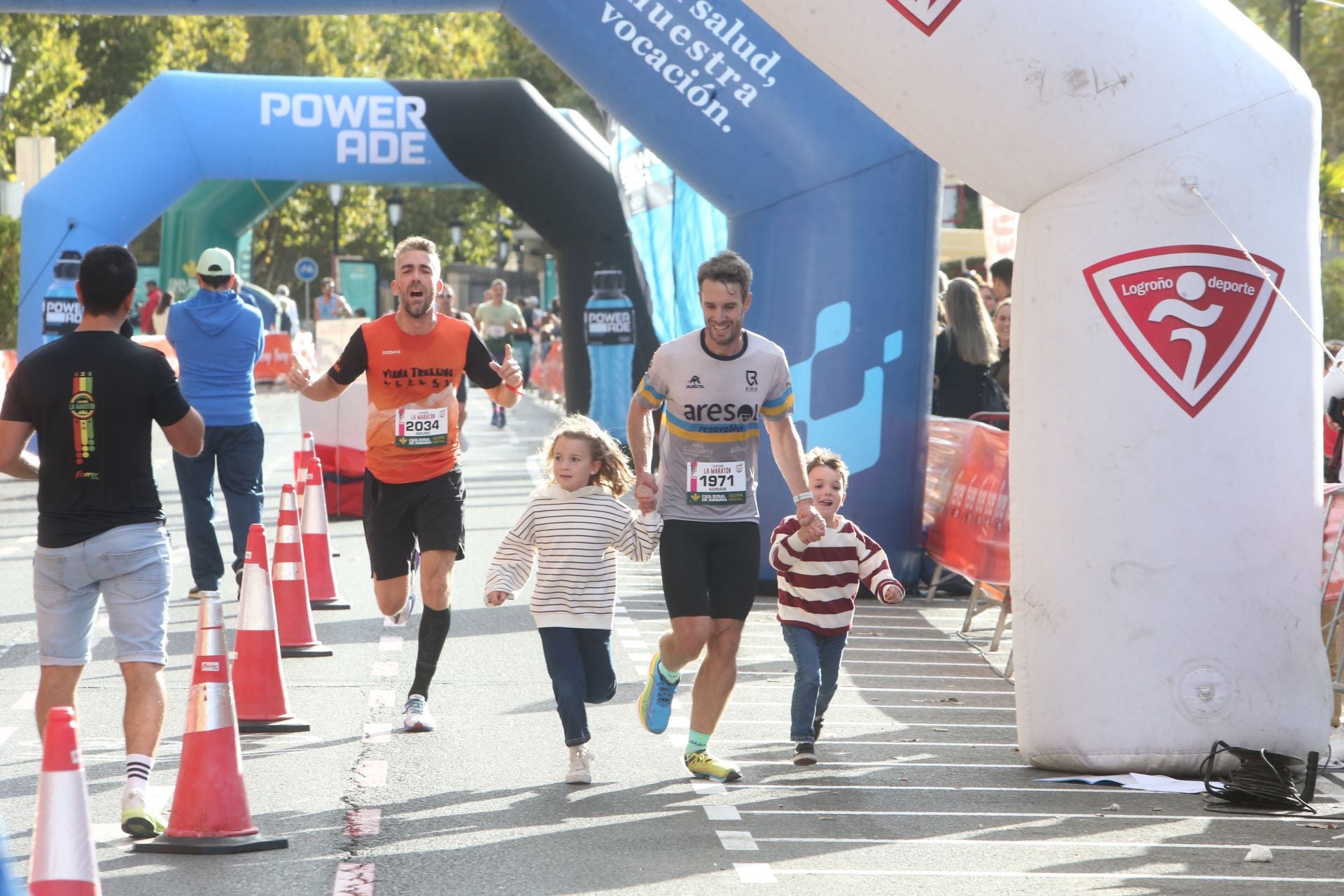 Las imágenes de la Maratón de Logroño