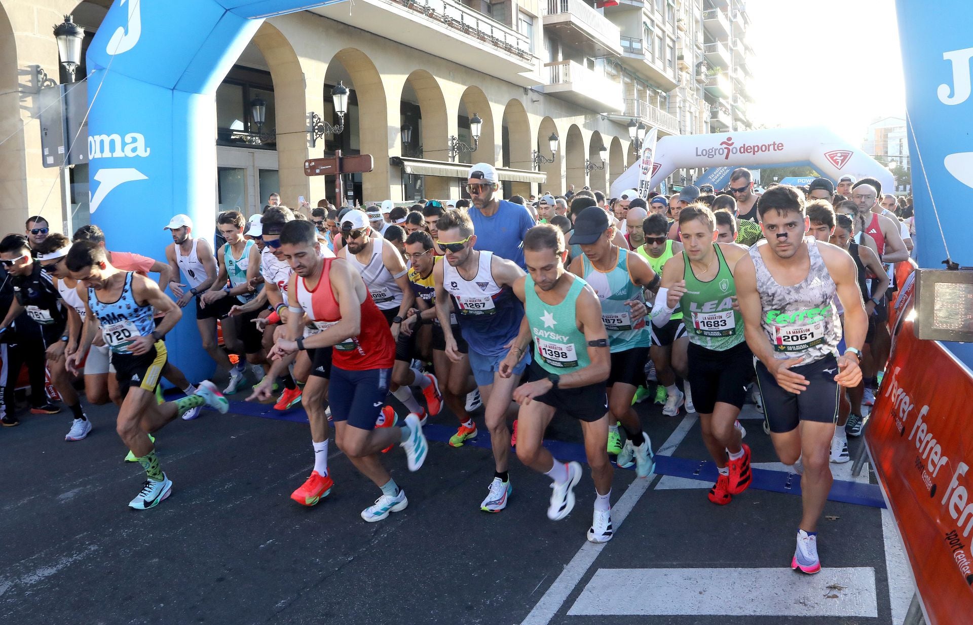 Las imágenes de la Maratón de Logroño