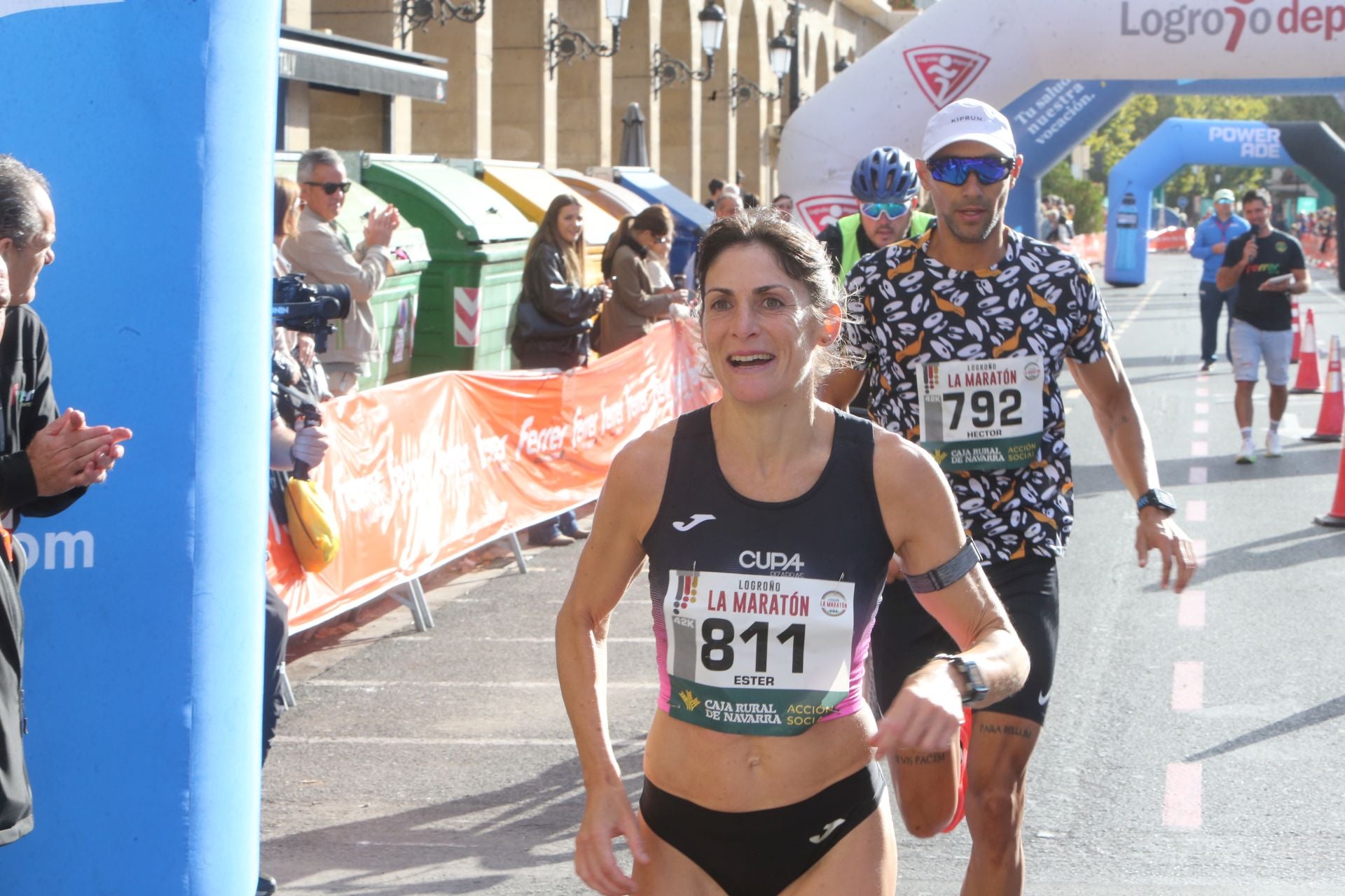 Las imágenes de la Maratón de Logroño