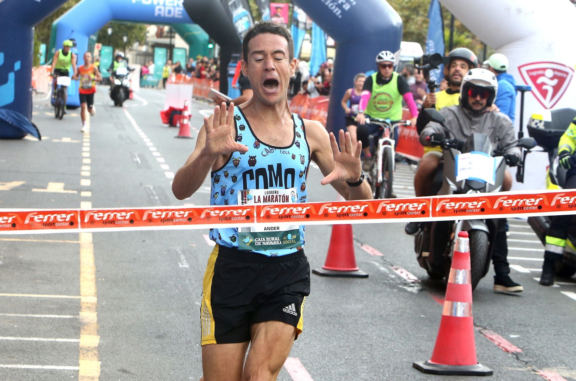 Las imágenes de la Maratón de Logroño
