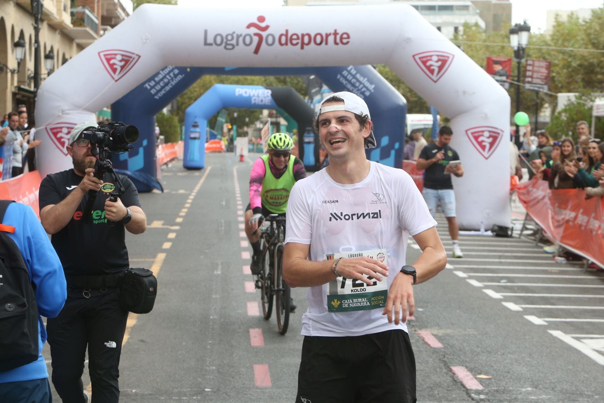 Las imágenes de la Maratón de Logroño