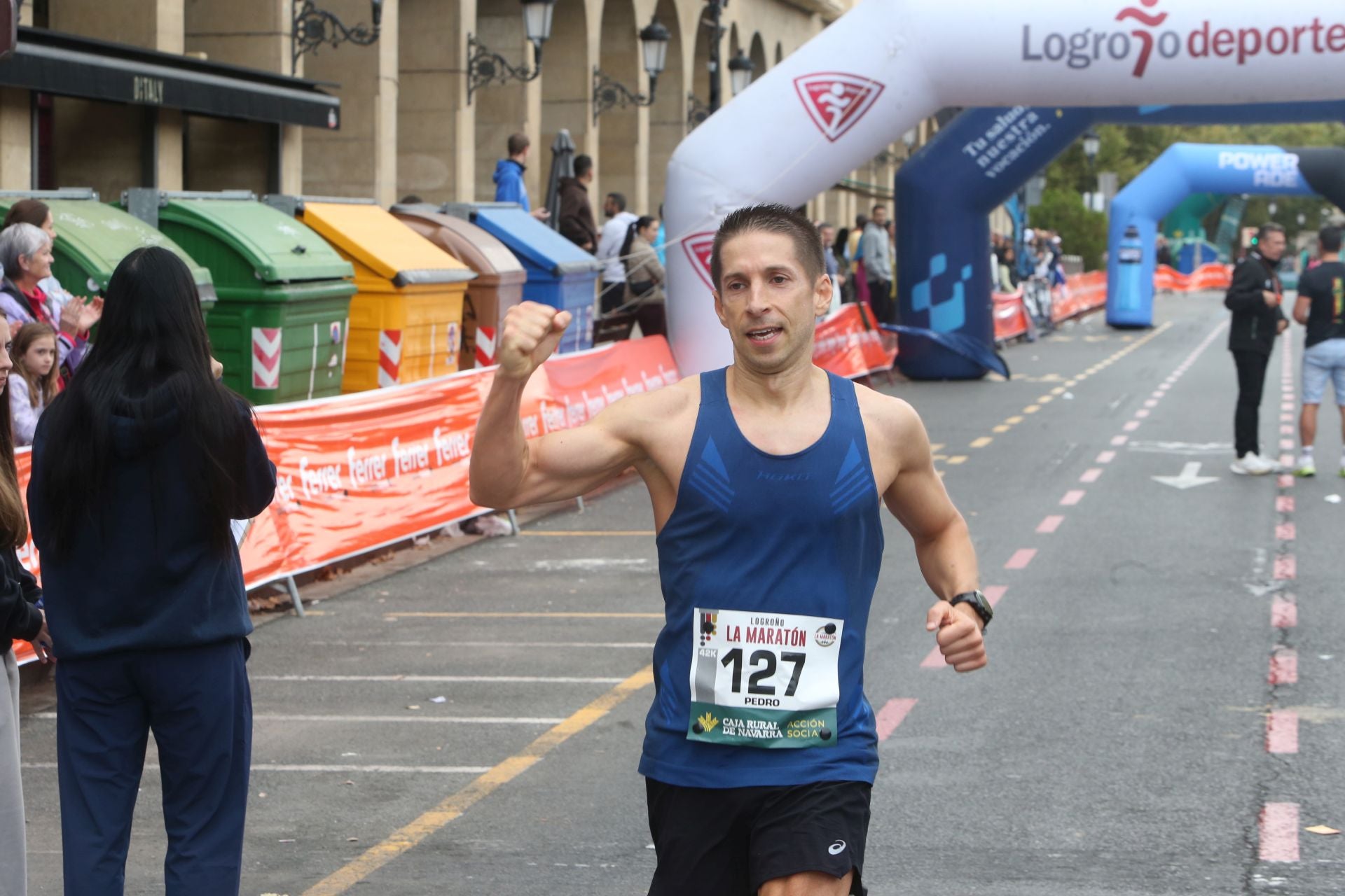 Las imágenes de la Maratón de Logroño