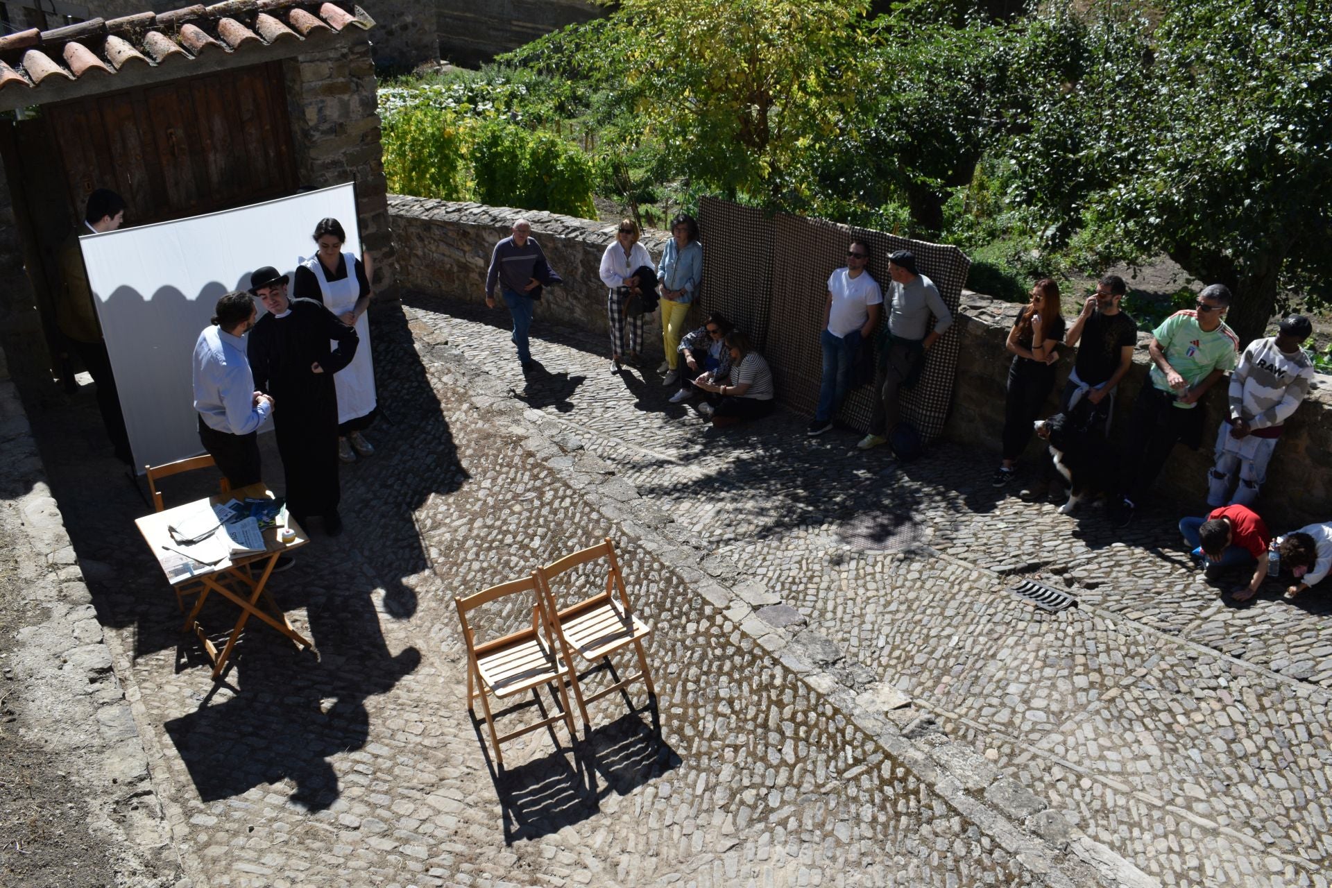 Microteatro por las &#039;Calles Empedradas&#039; de San Román de Cameros