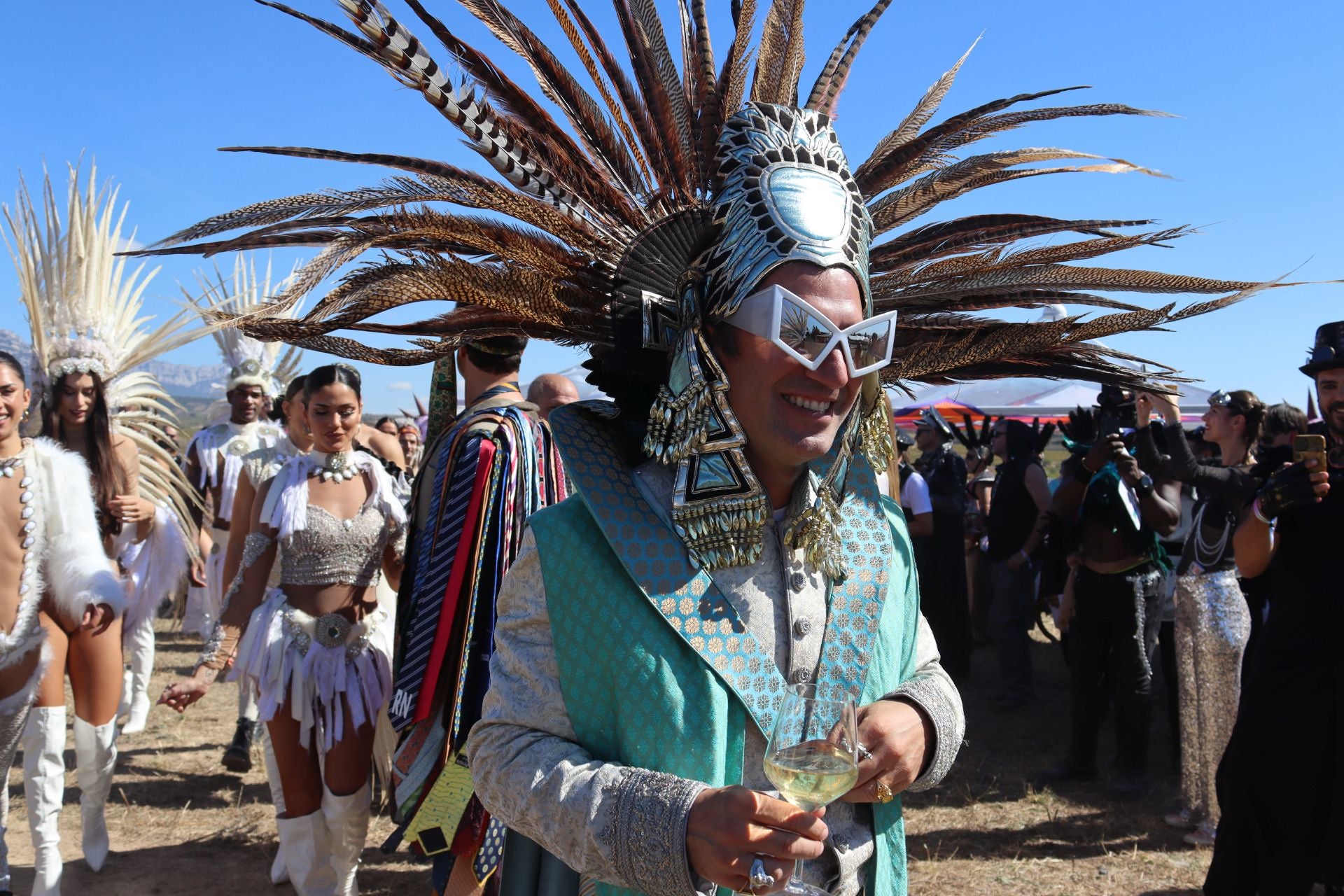 Disfraces, música y buen vino en el Vintae Wine Fest