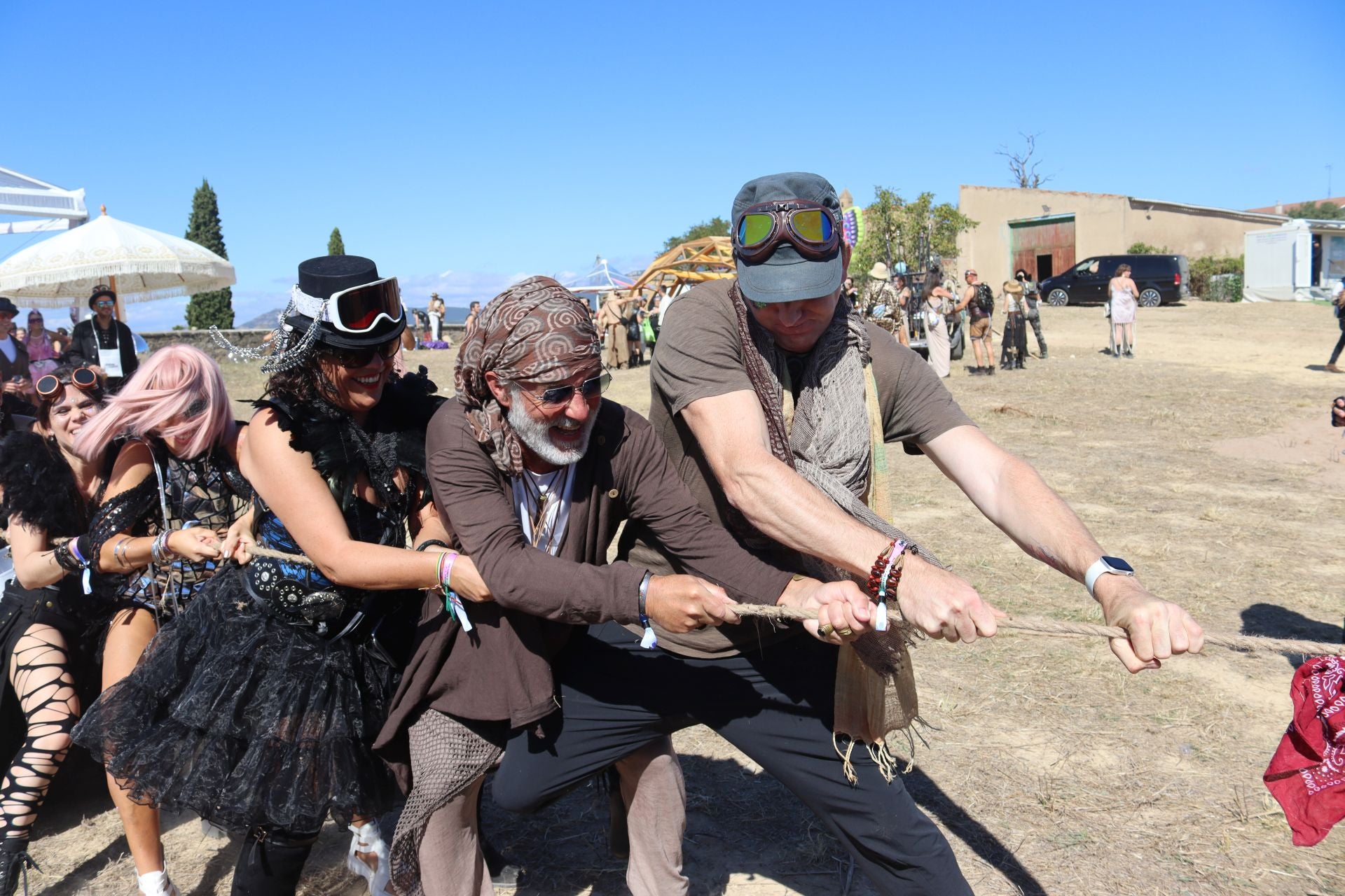 Disfraces, música y buen vino en el Vintae Wine Fest