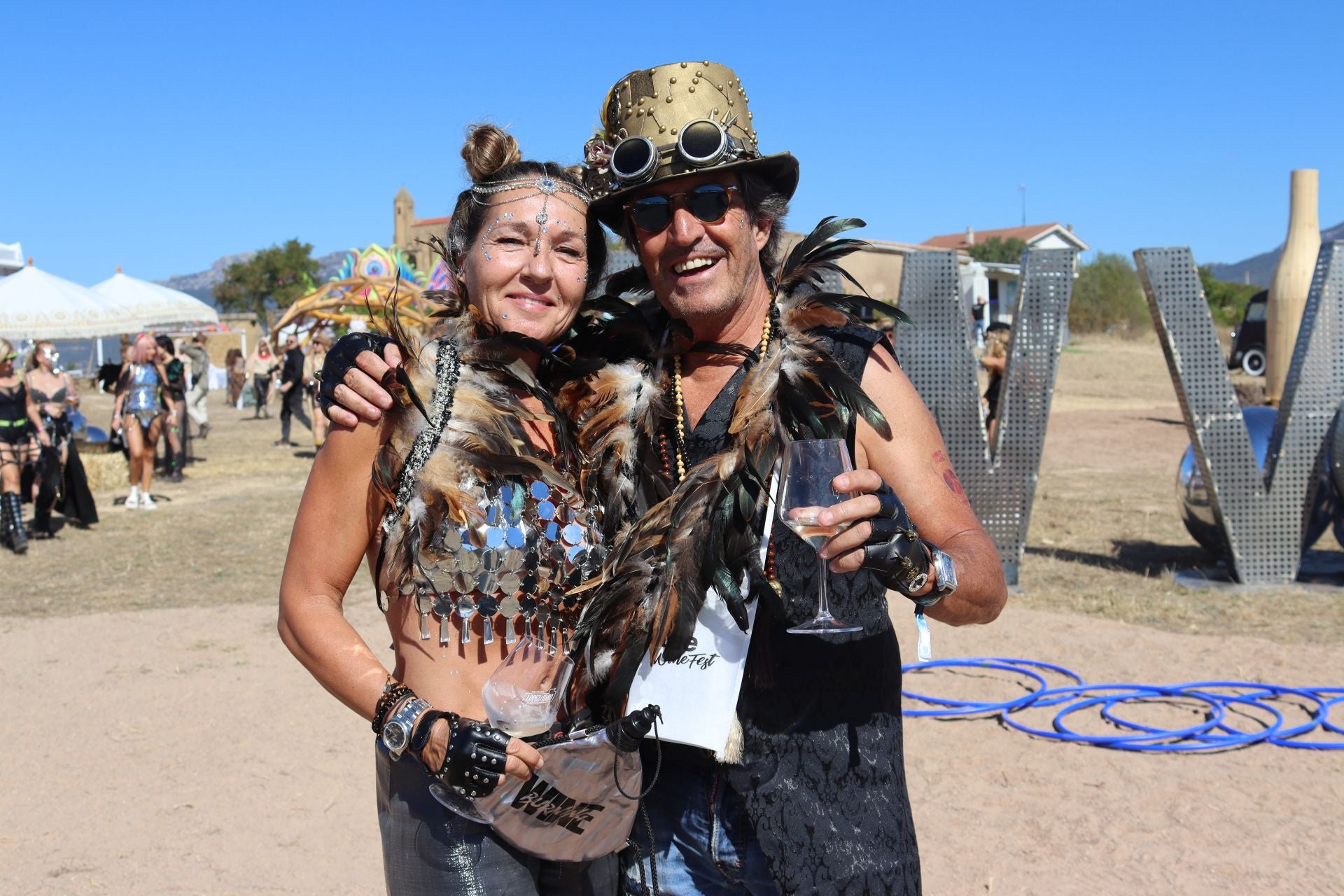 Disfraces, música y buen vino en el Vintae Wine Fest