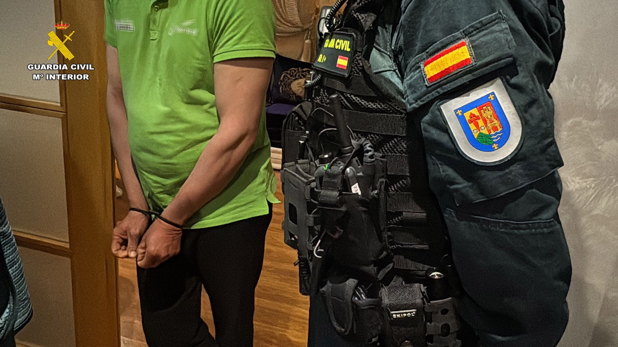 Las imágenes de la operación contra la explotación laboral en La Rioja Baja