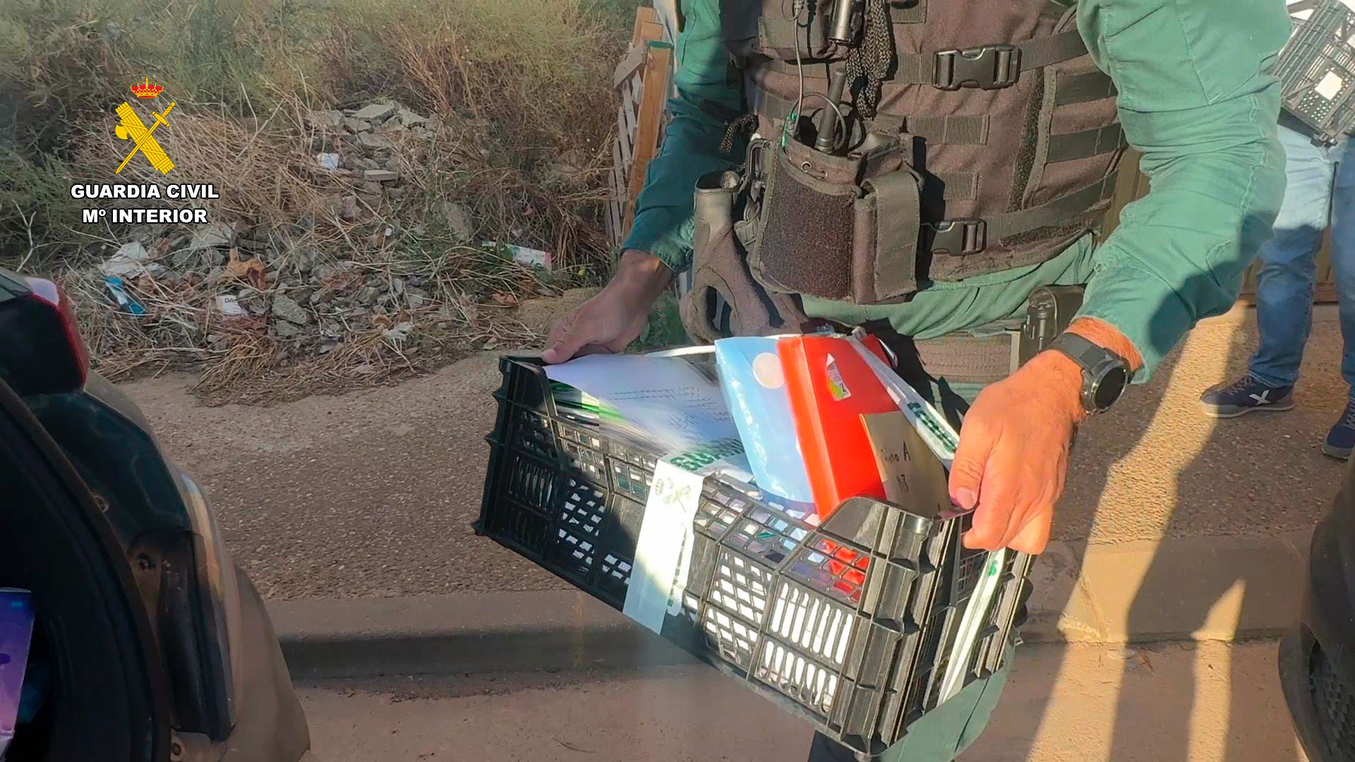 Las imágenes de la operación contra la explotación laboral en La Rioja Baja