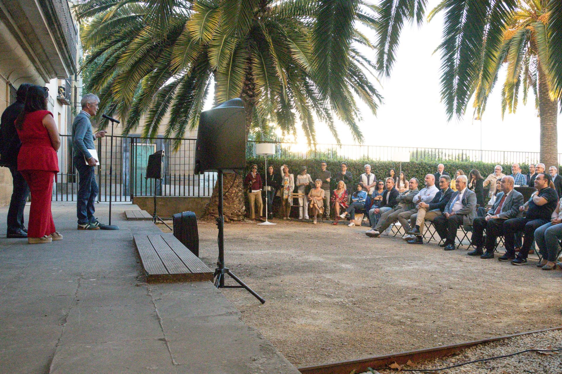 Las imágenes del homenaje a los arquitectos