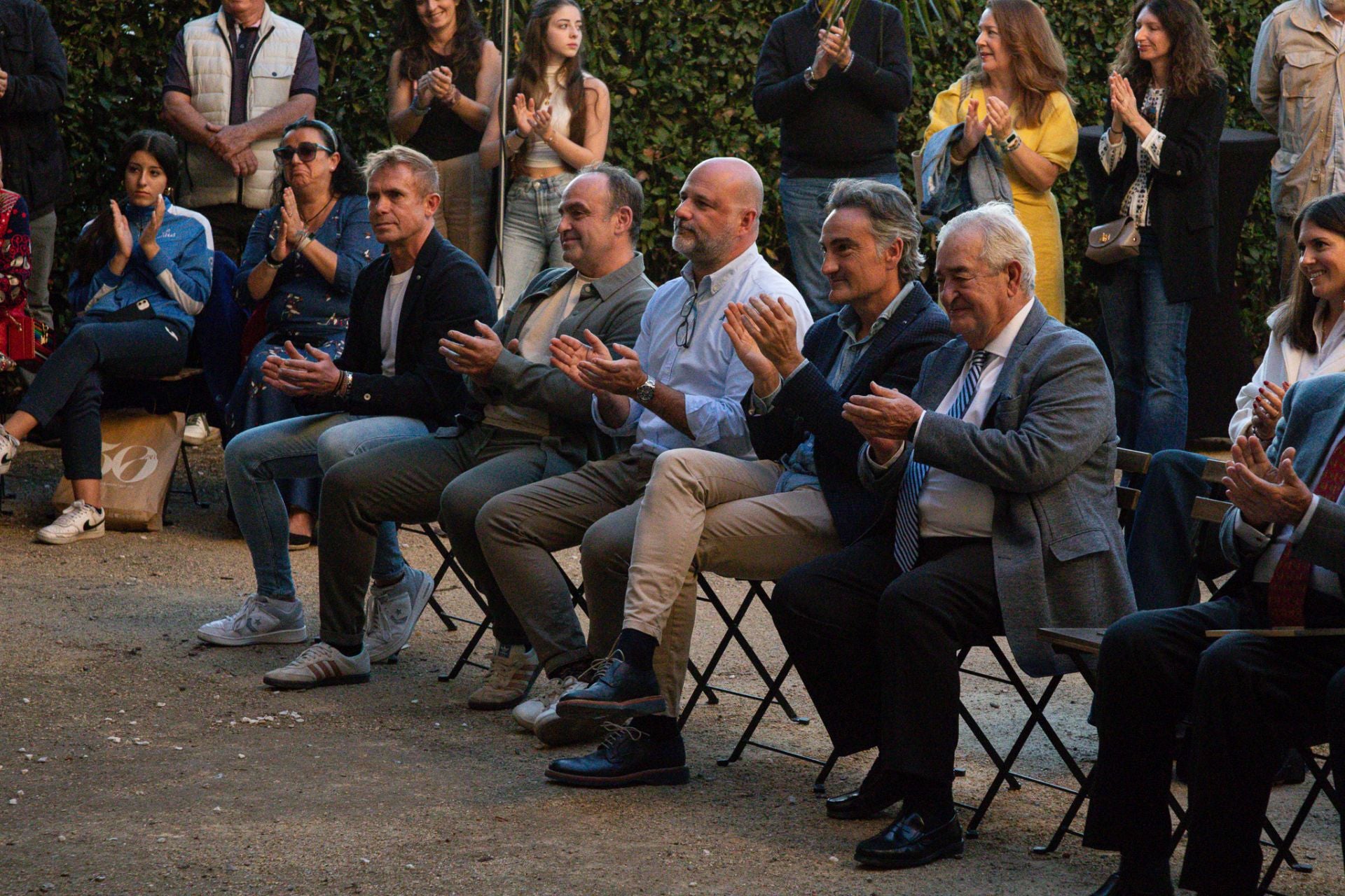 Las imágenes del homenaje a los arquitectos