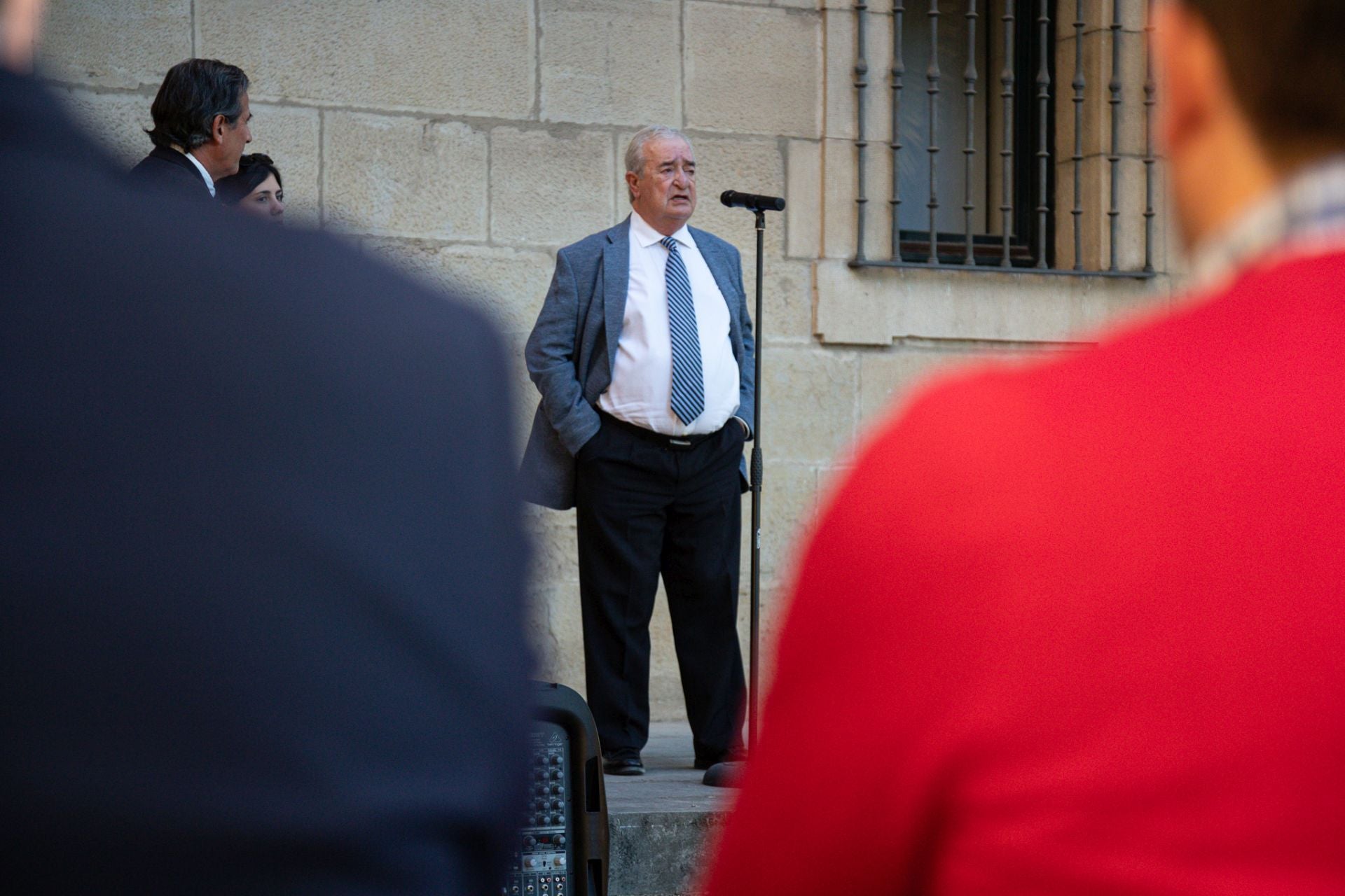 Las imágenes del homenaje a los arquitectos