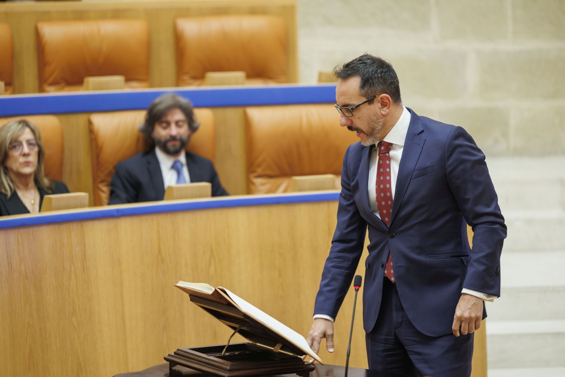 Toma de posesión de Adolfo Alonso como nuevo miembro del Consejo Consultivo de La Rioja.