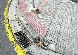 Un paso de cebra en Club Deportivo que necesita un arreglo, hoy en el Teléfono del Lector