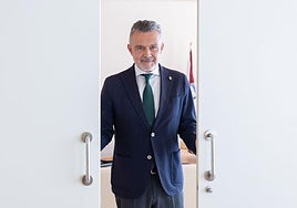 Conrado Escobar, en su despacho.