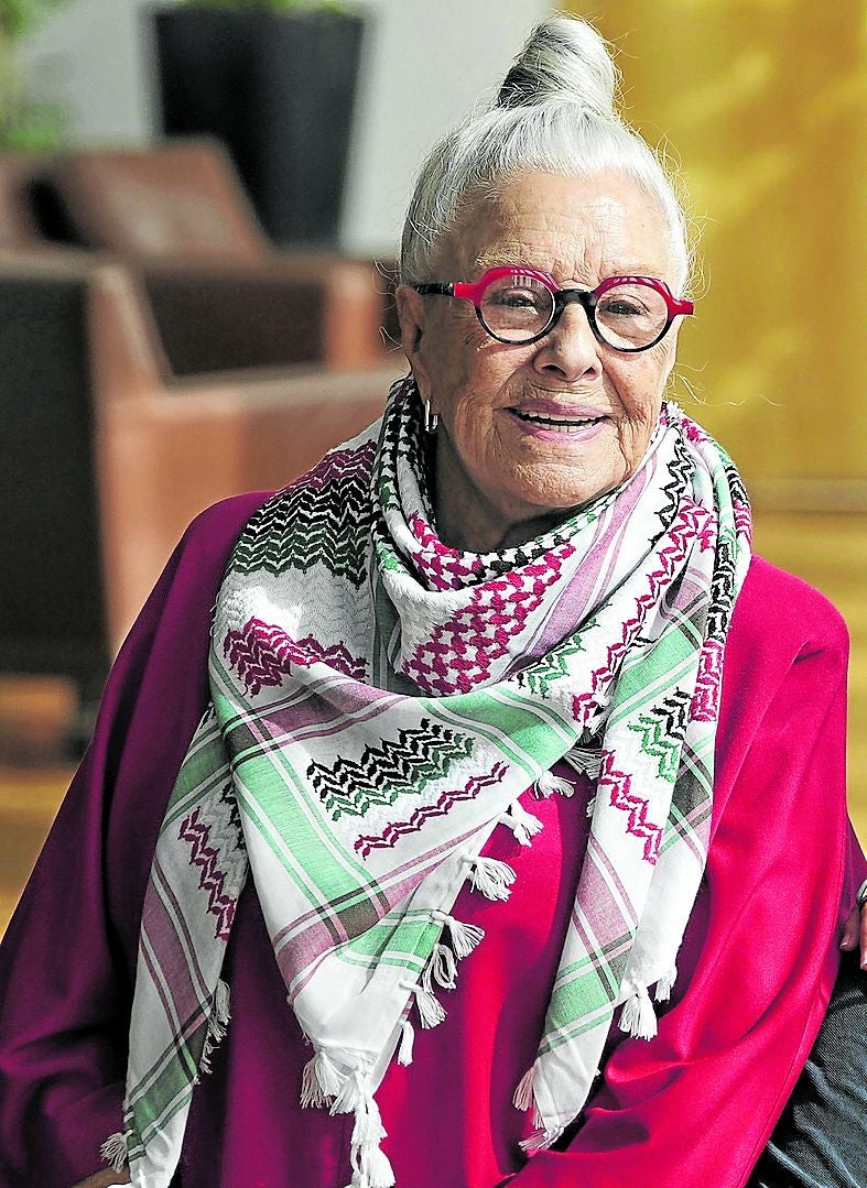 Lola Herrera, la semana pasada en Valladolid.