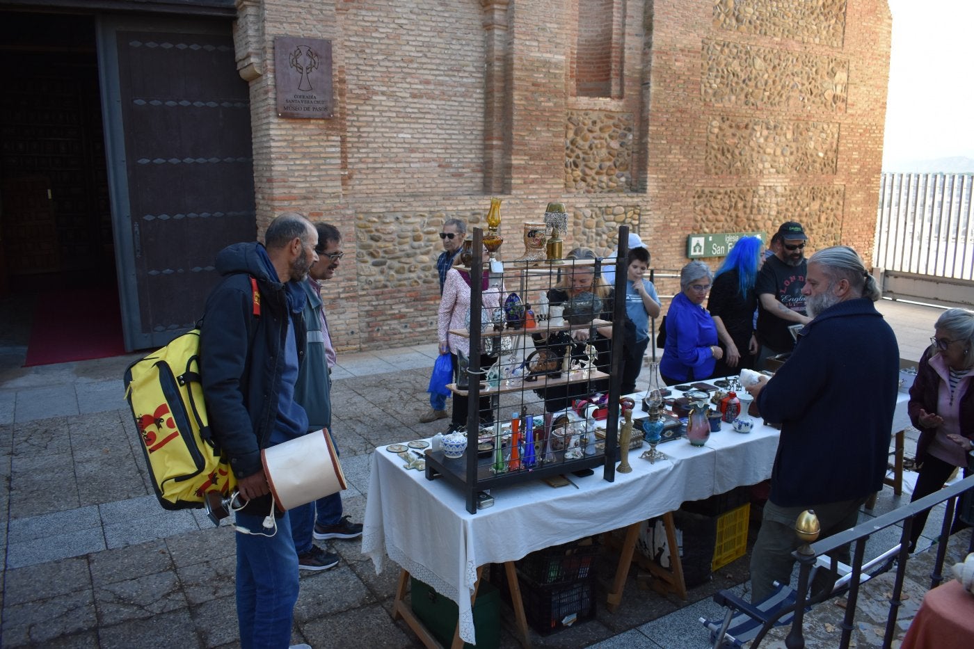 Ayer se celebró el último rastro de 2025 en el rasillo de San Francisco de Calahorra.