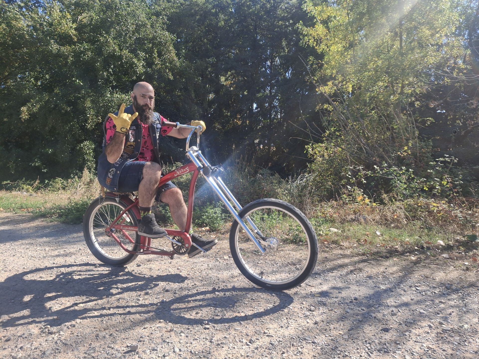 De paseo por Logroño con las bicicletas customizadas