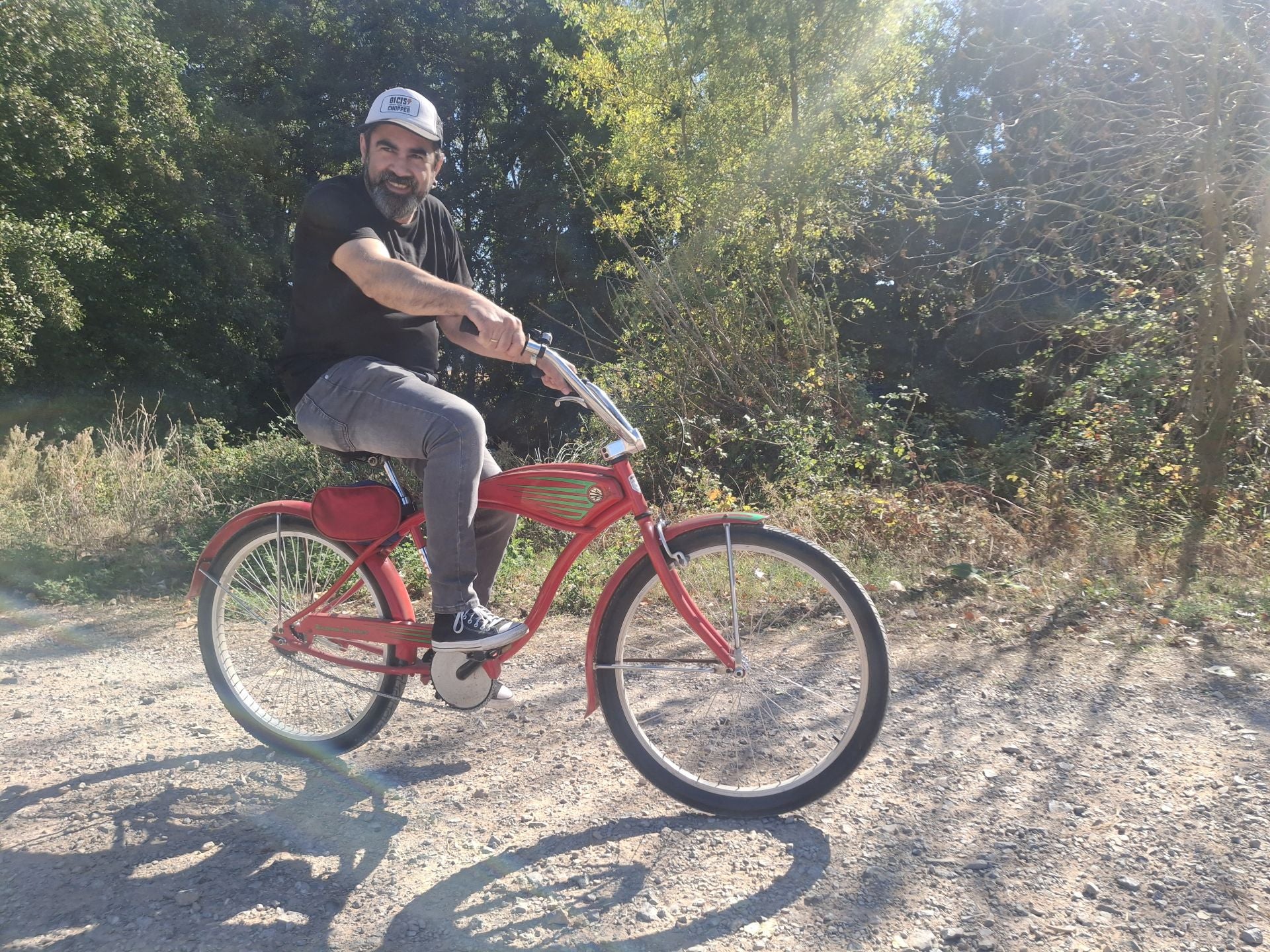 De paseo por Logroño con las bicicletas customizadas