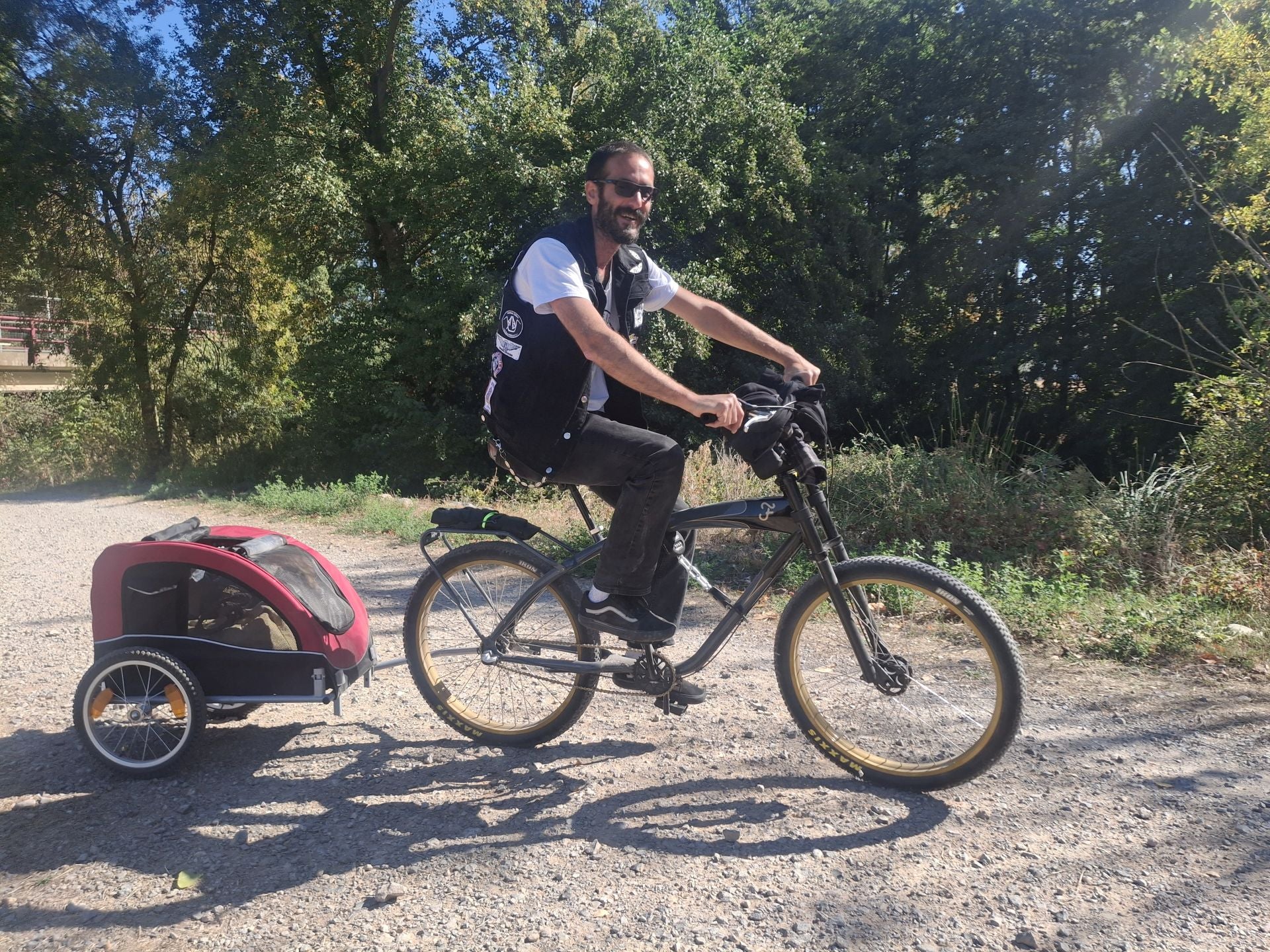 De paseo por Logroño con las bicicletas customizadas