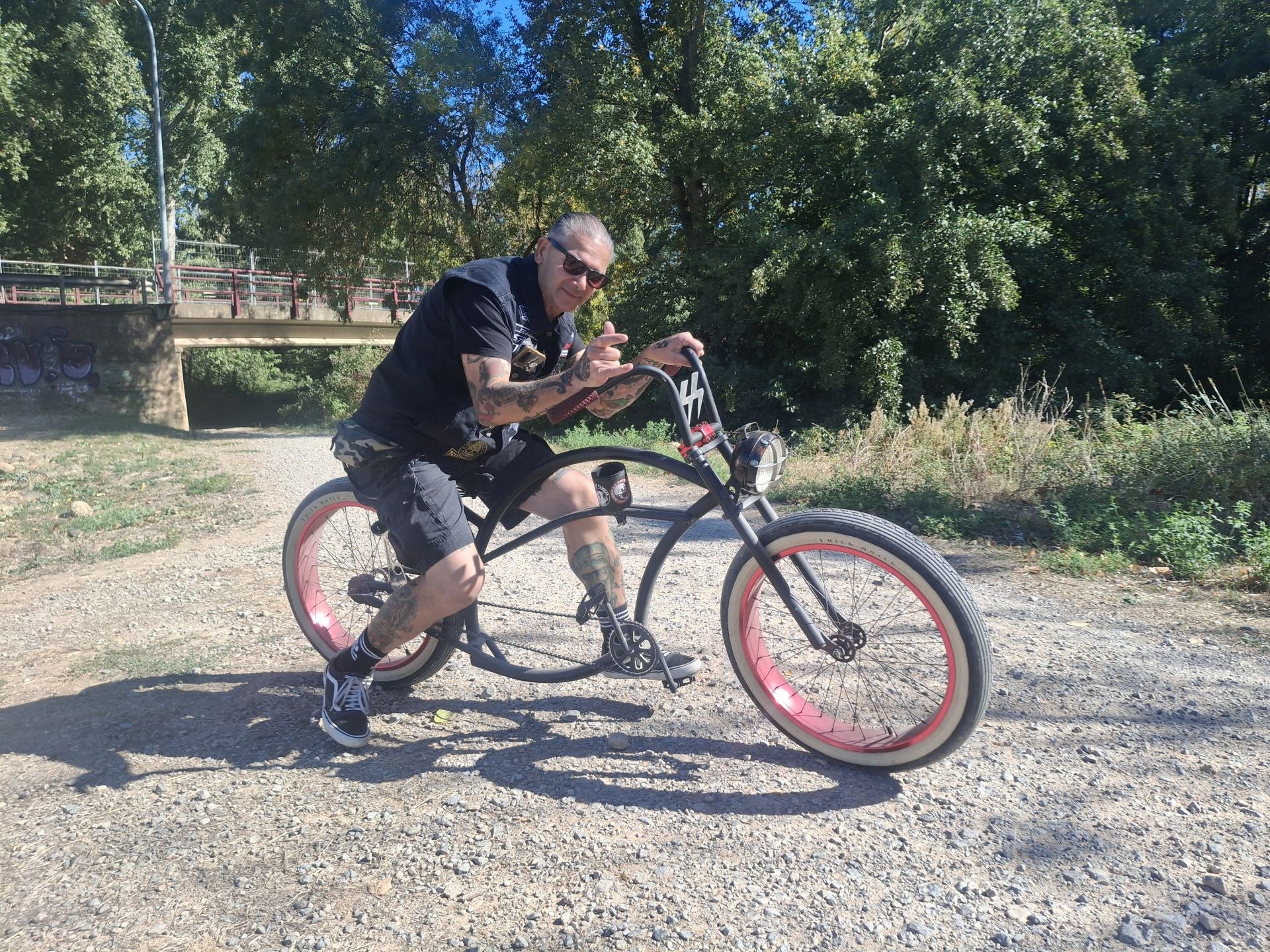 De paseo por Logroño con las bicicletas customizadas