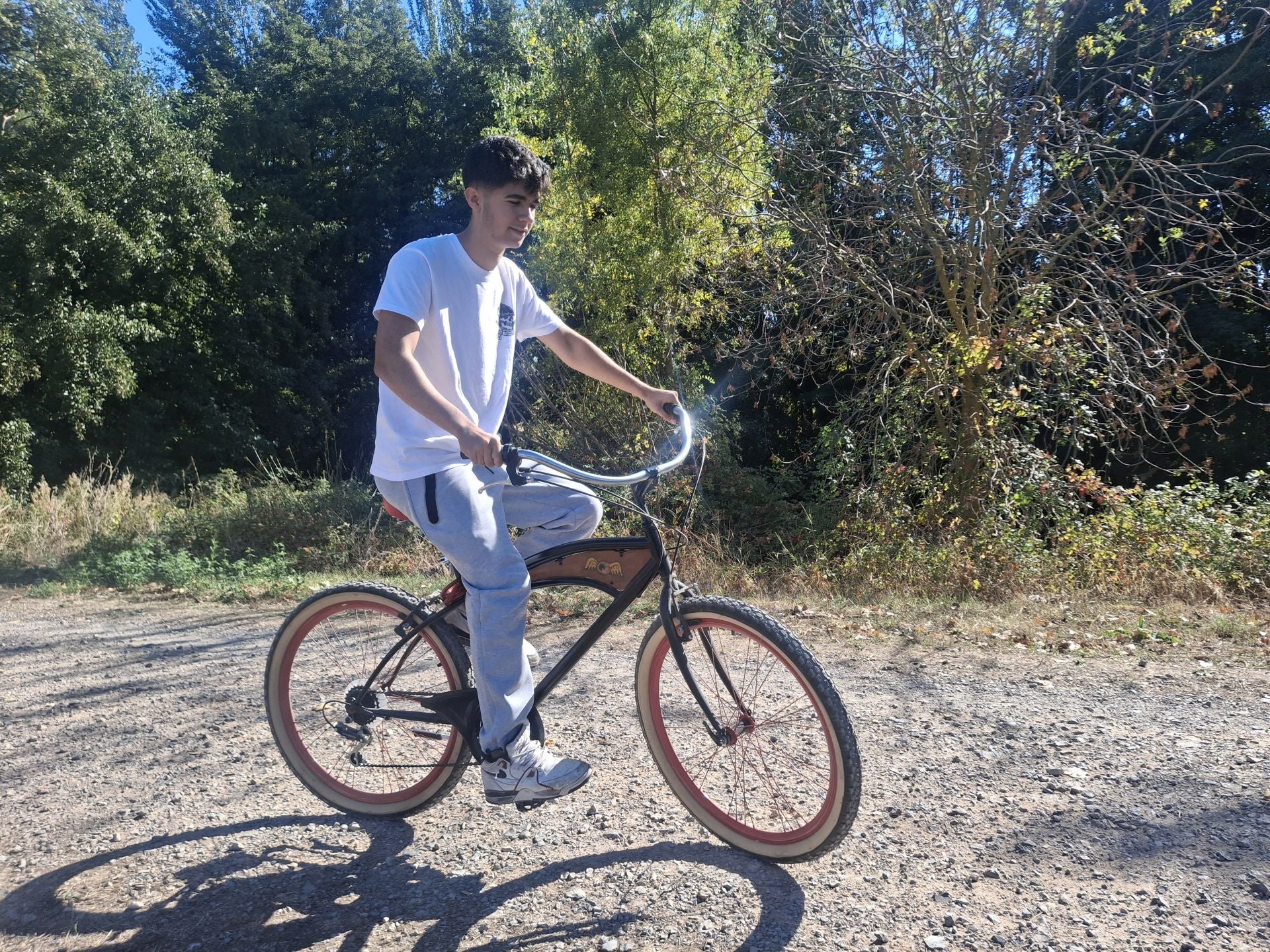 De paseo por Logroño con las bicicletas customizadas