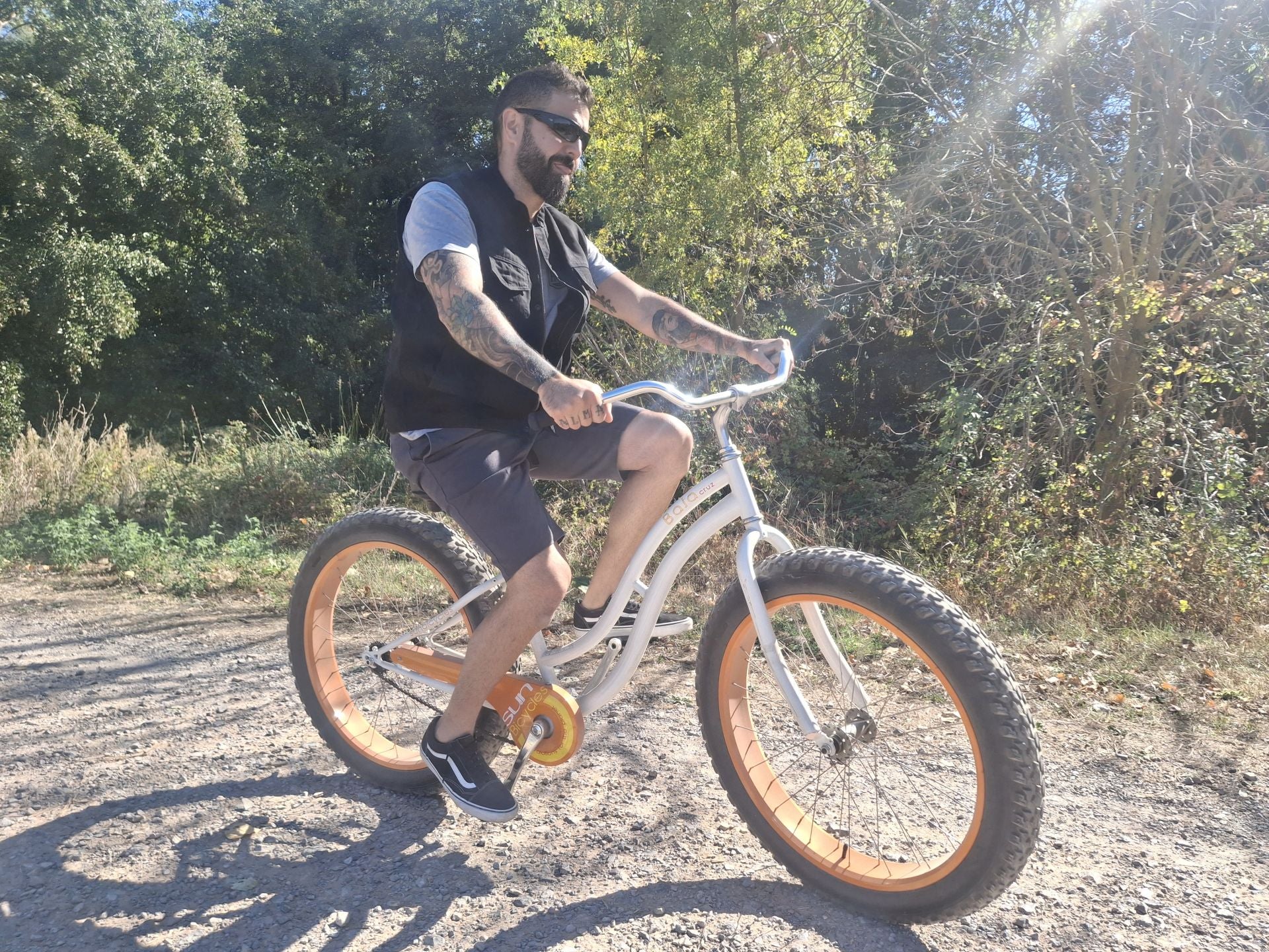 De paseo por Logroño con las bicicletas customizadas