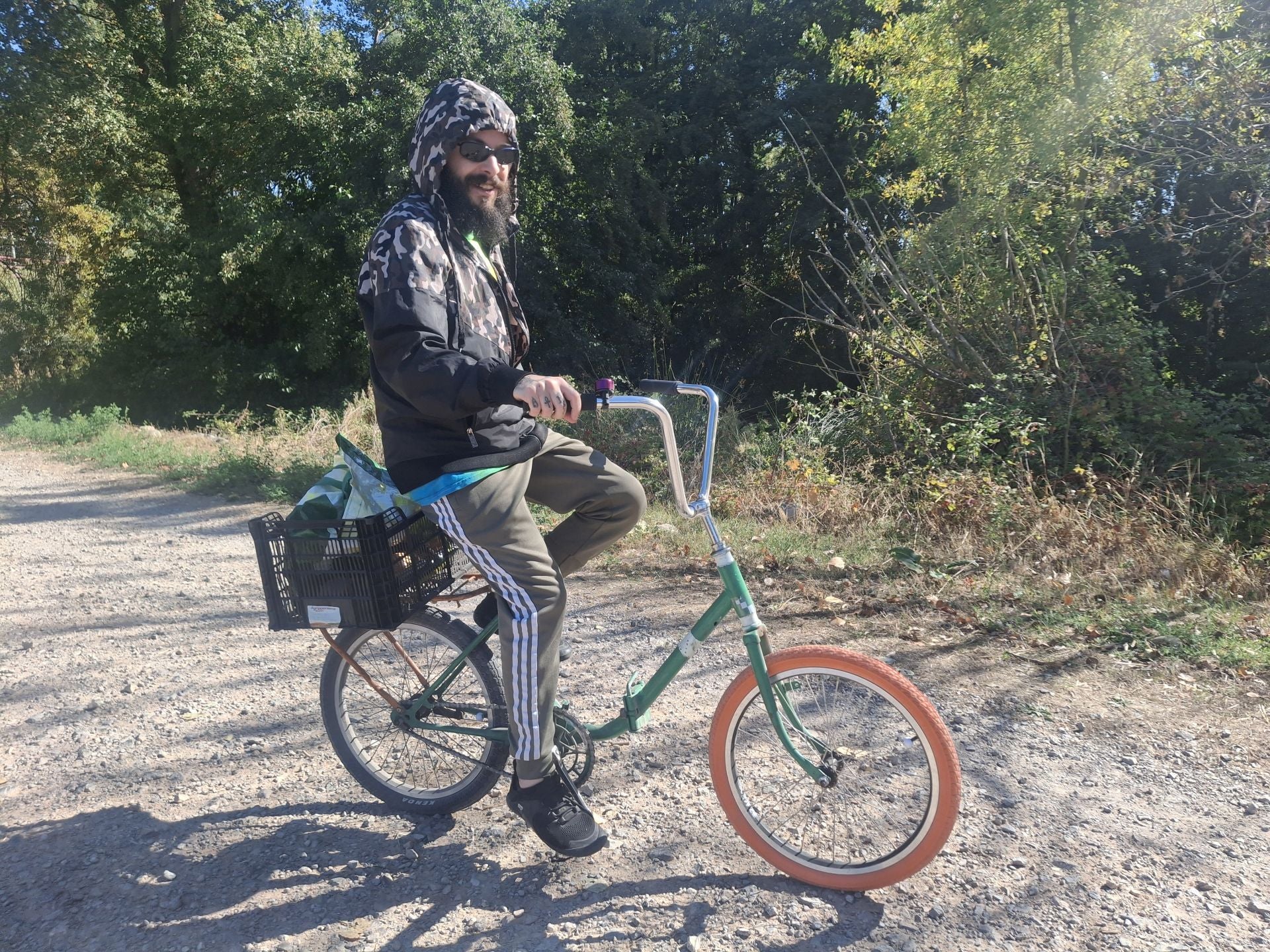 De paseo por Logroño con las bicicletas customizadas