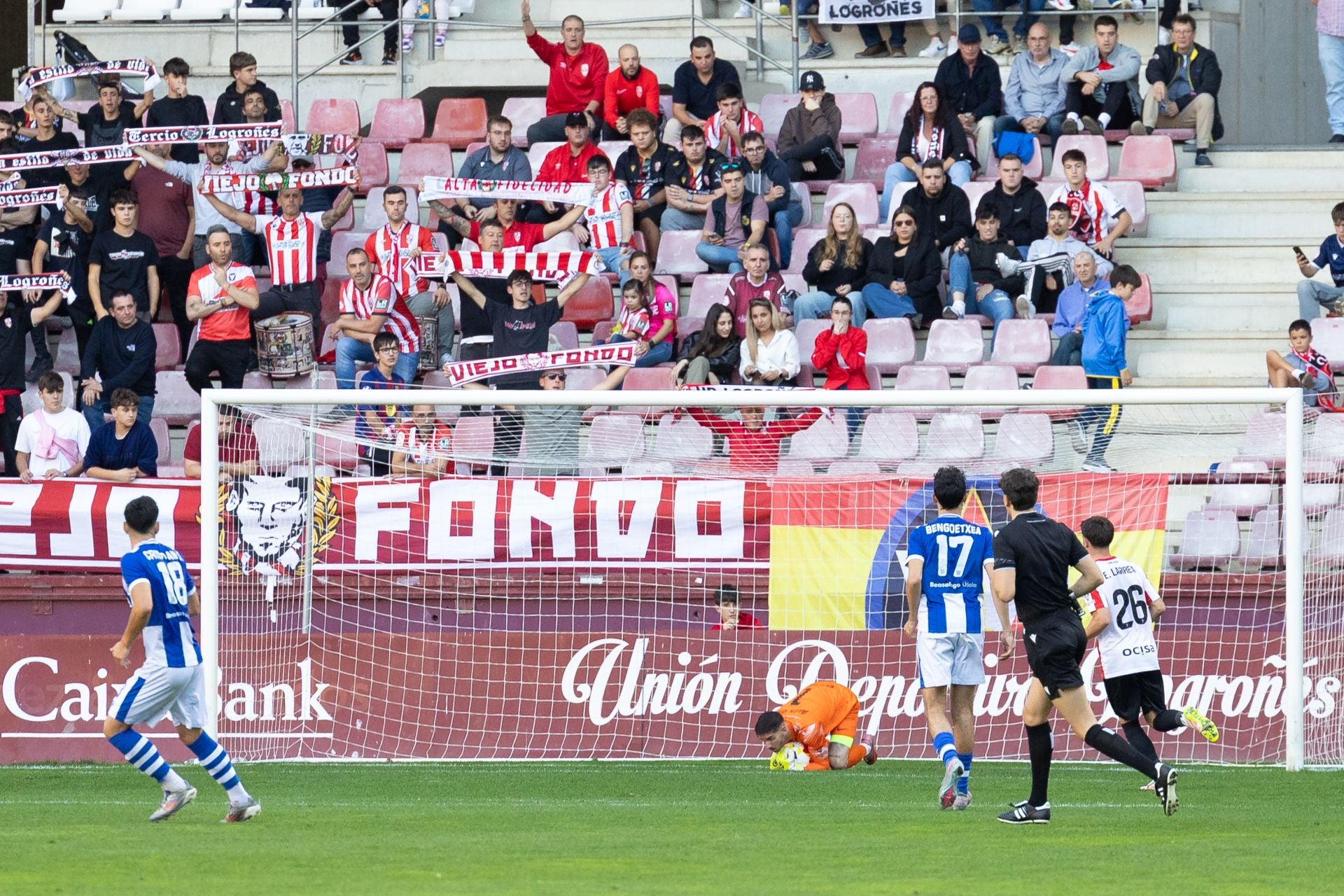 La UD Logroñés gana al Beasain en Las Gaunas