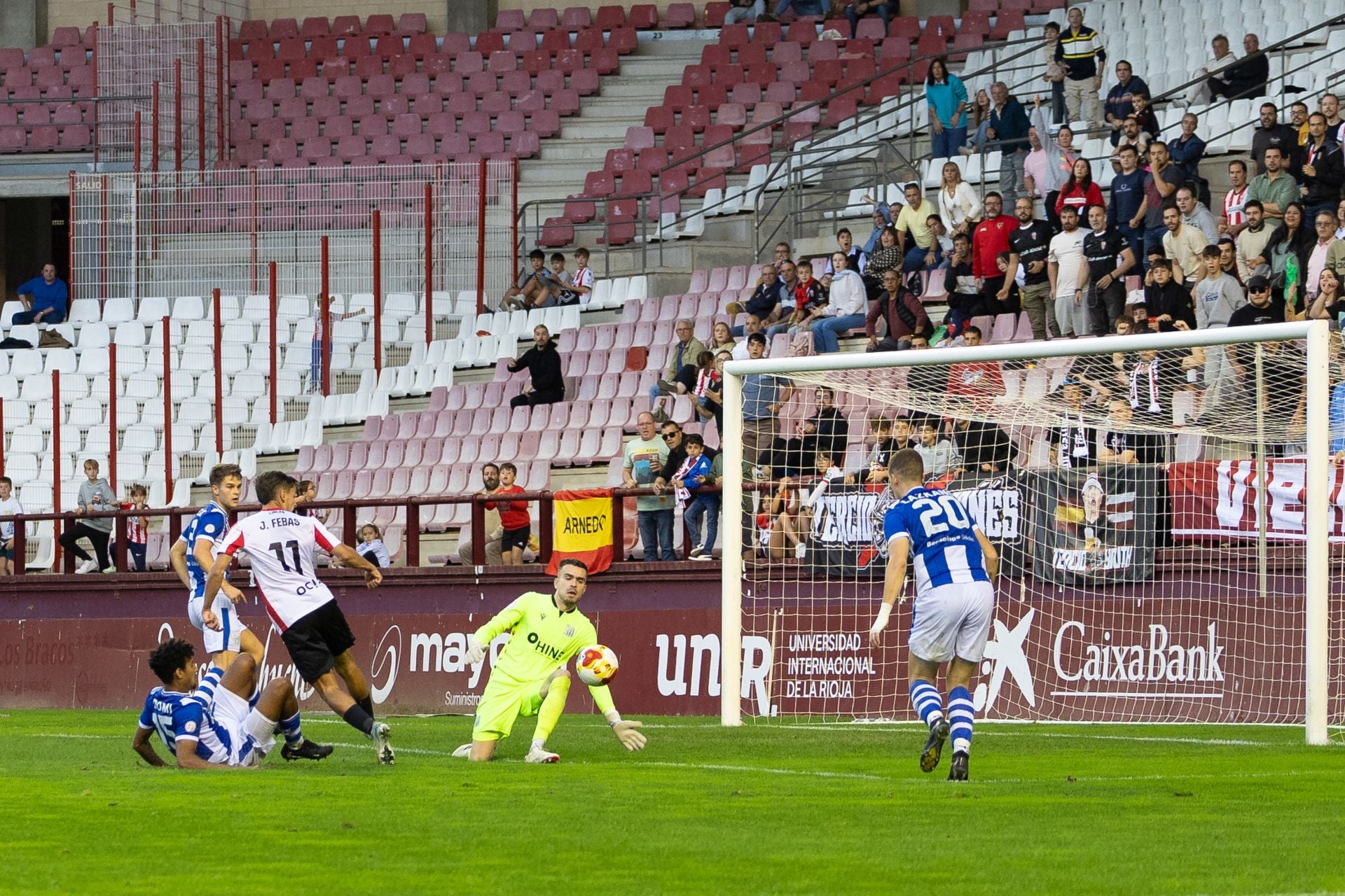 La UD Logroñés gana al Beasain en Las Gaunas