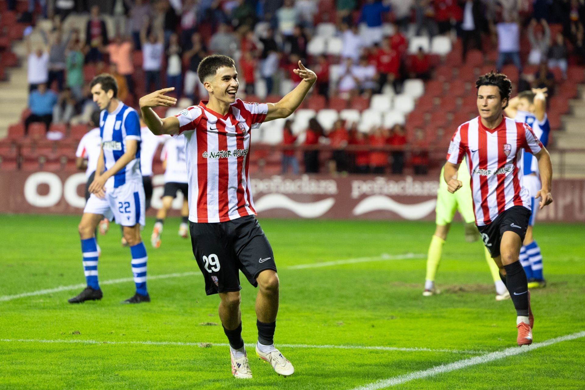 La UD Logroñés gana al Beasain en Las Gaunas