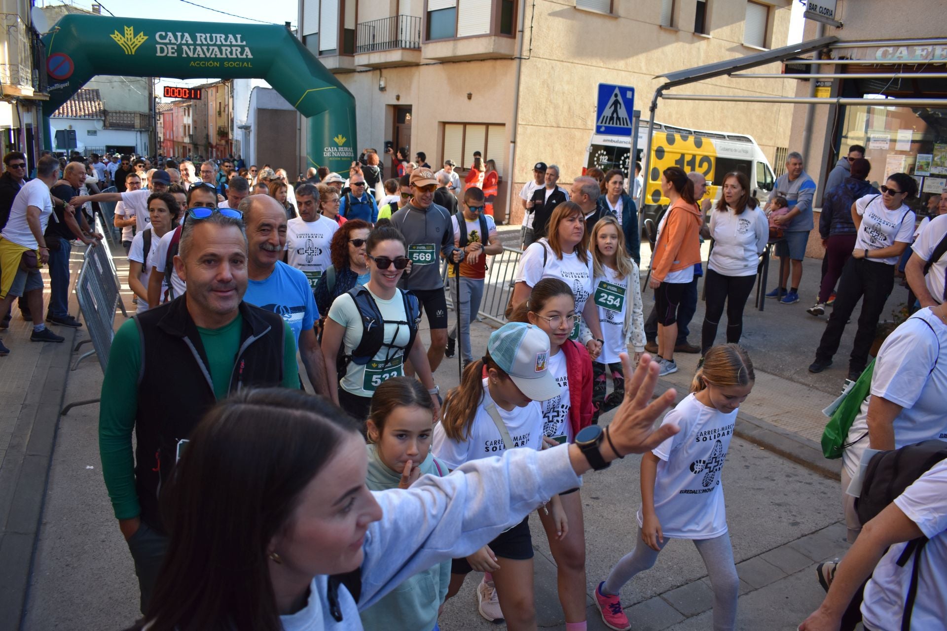 Las imágenes de la carrera y marcha solidaria en El Redal