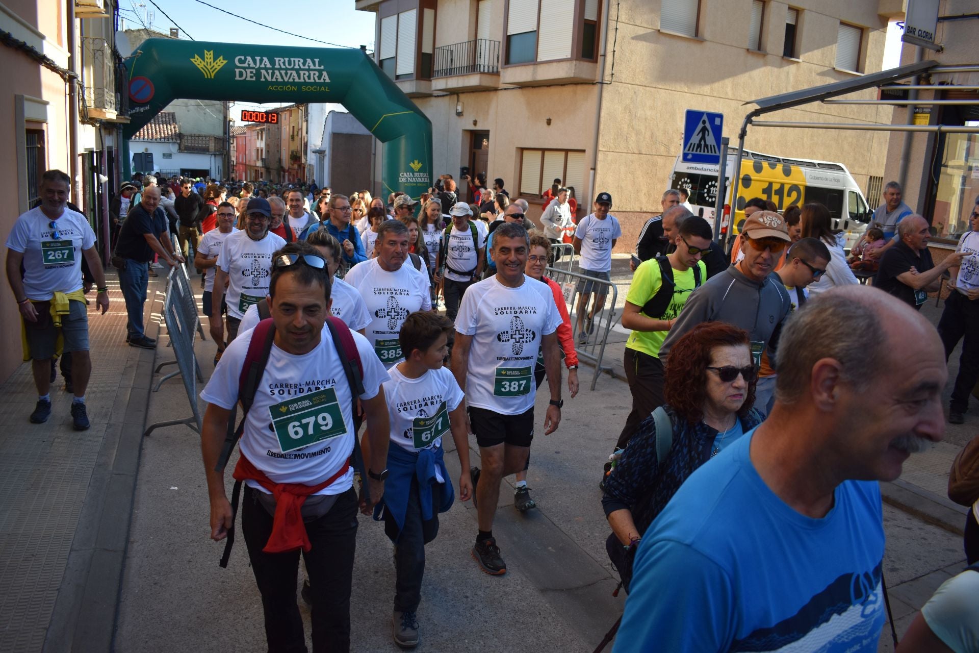 Las imágenes de la carrera y marcha solidaria en El Redal