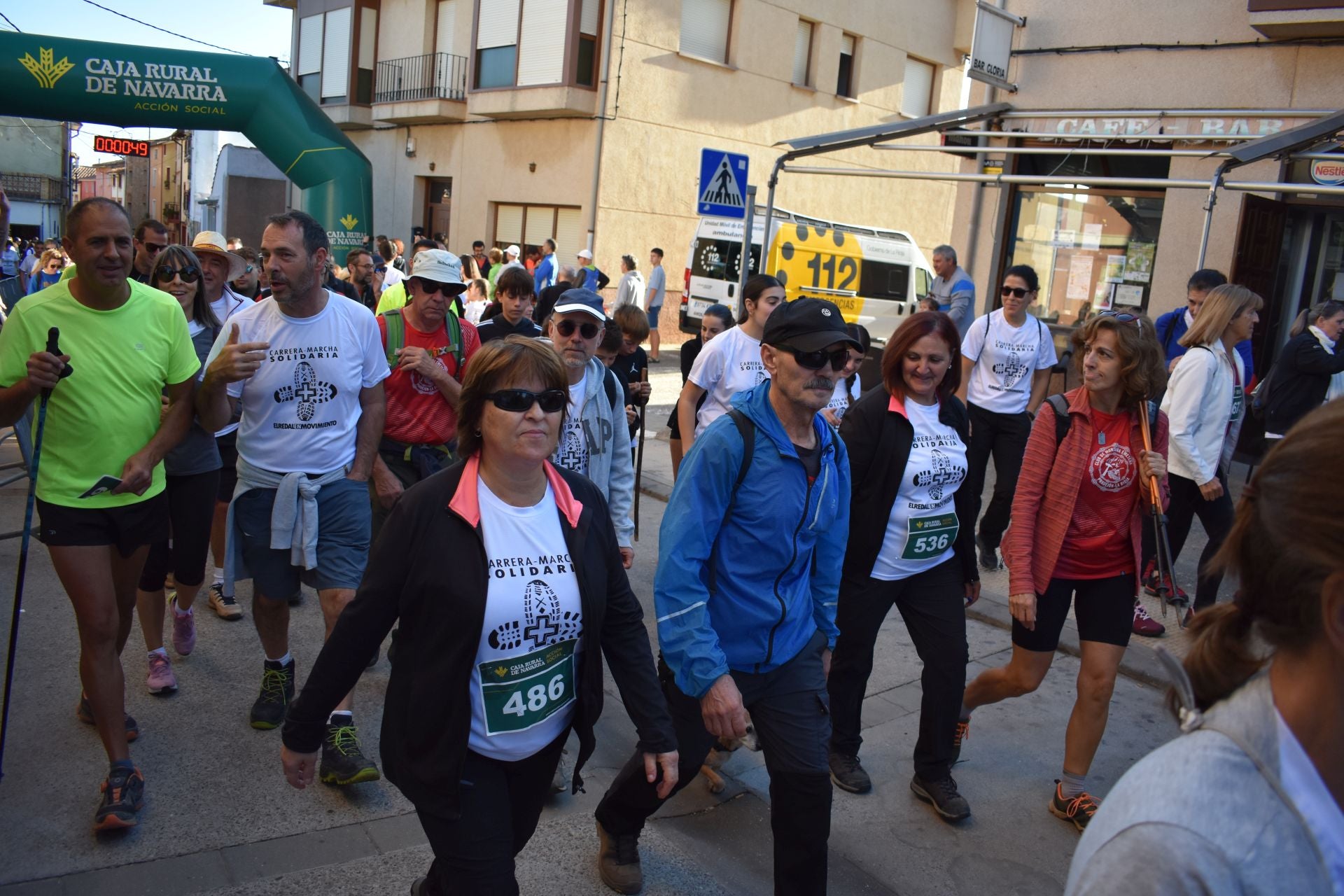 Las imágenes de la carrera y marcha solidaria en El Redal