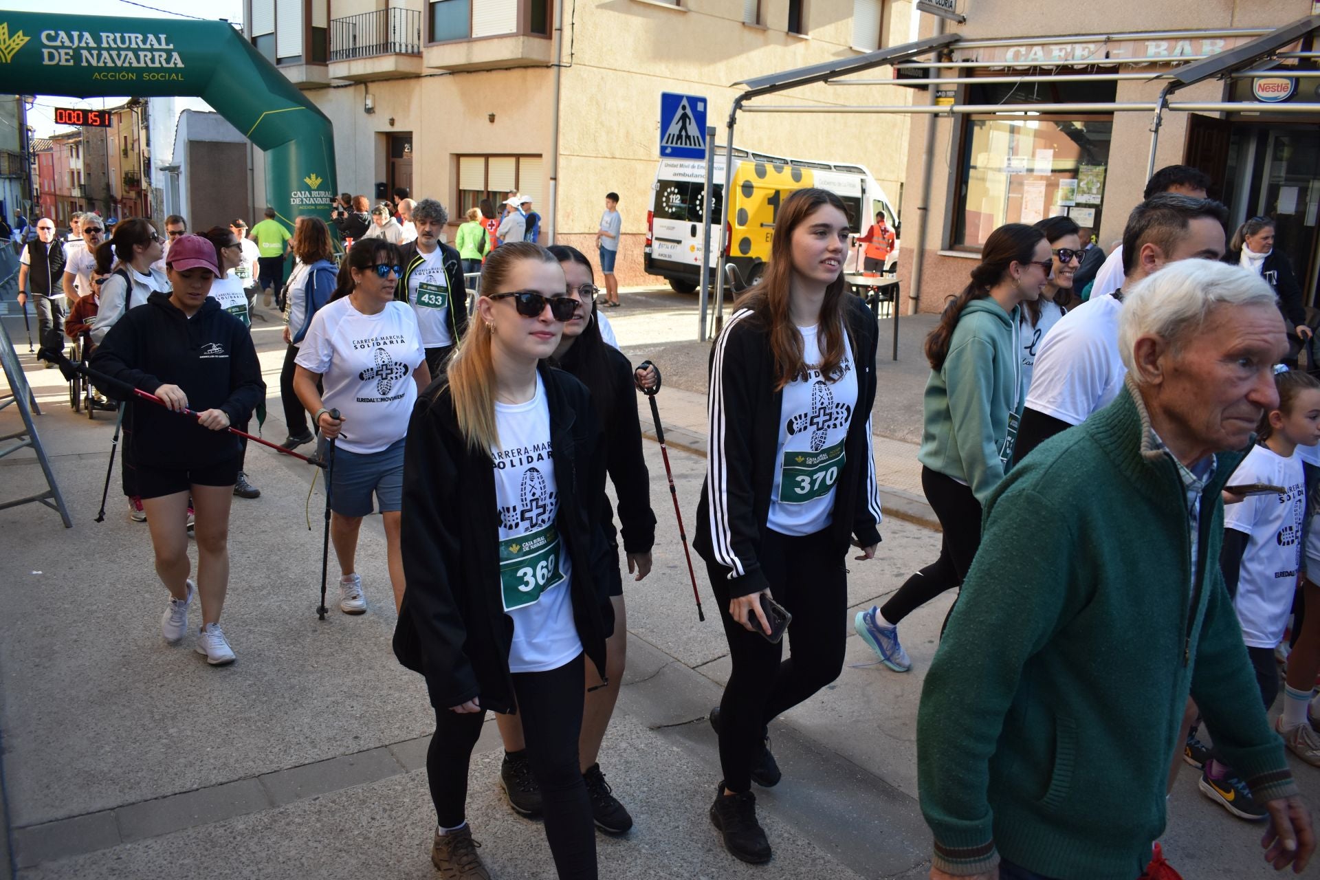 Las imágenes de la carrera y marcha solidaria en El Redal