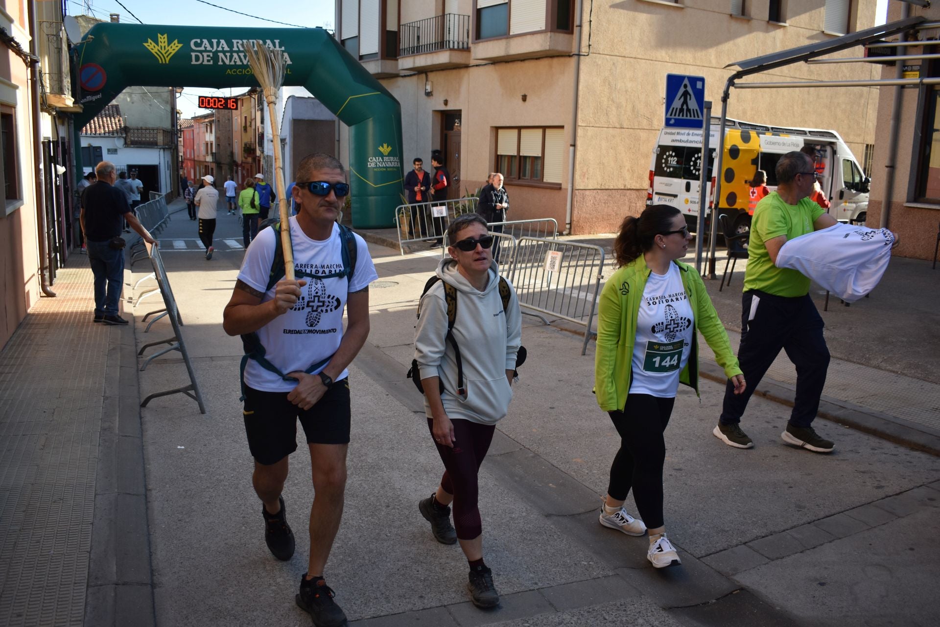 Las imágenes de la carrera y marcha solidaria en El Redal