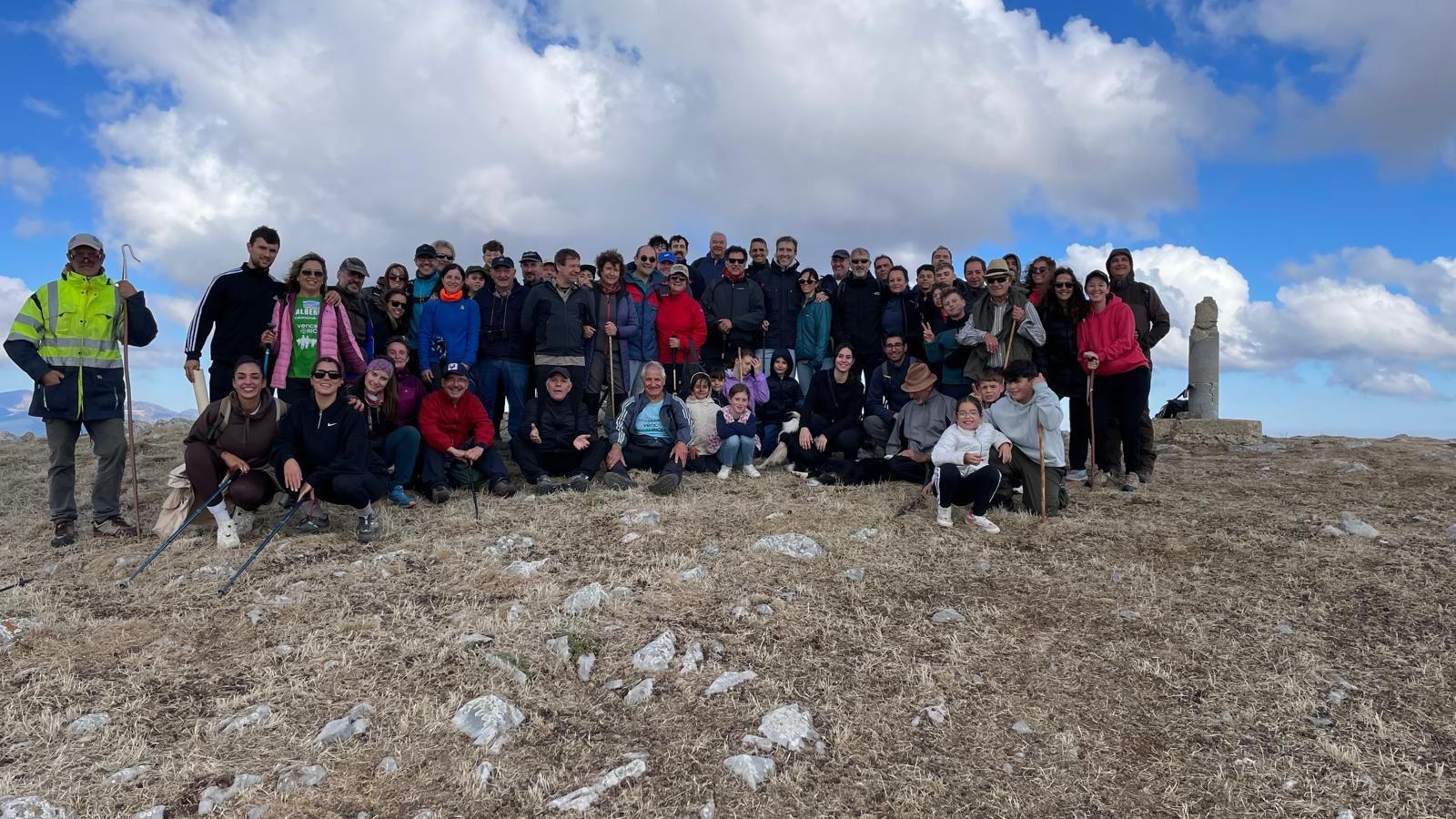 Homenaje a 'El Tranquilo' en el Cabezo del Santo en Brieva de Cameros