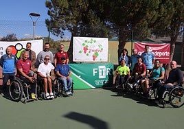 Sam Gómez, campeón de Tenis en Silla de Ruedas en la Hípica de Logroño